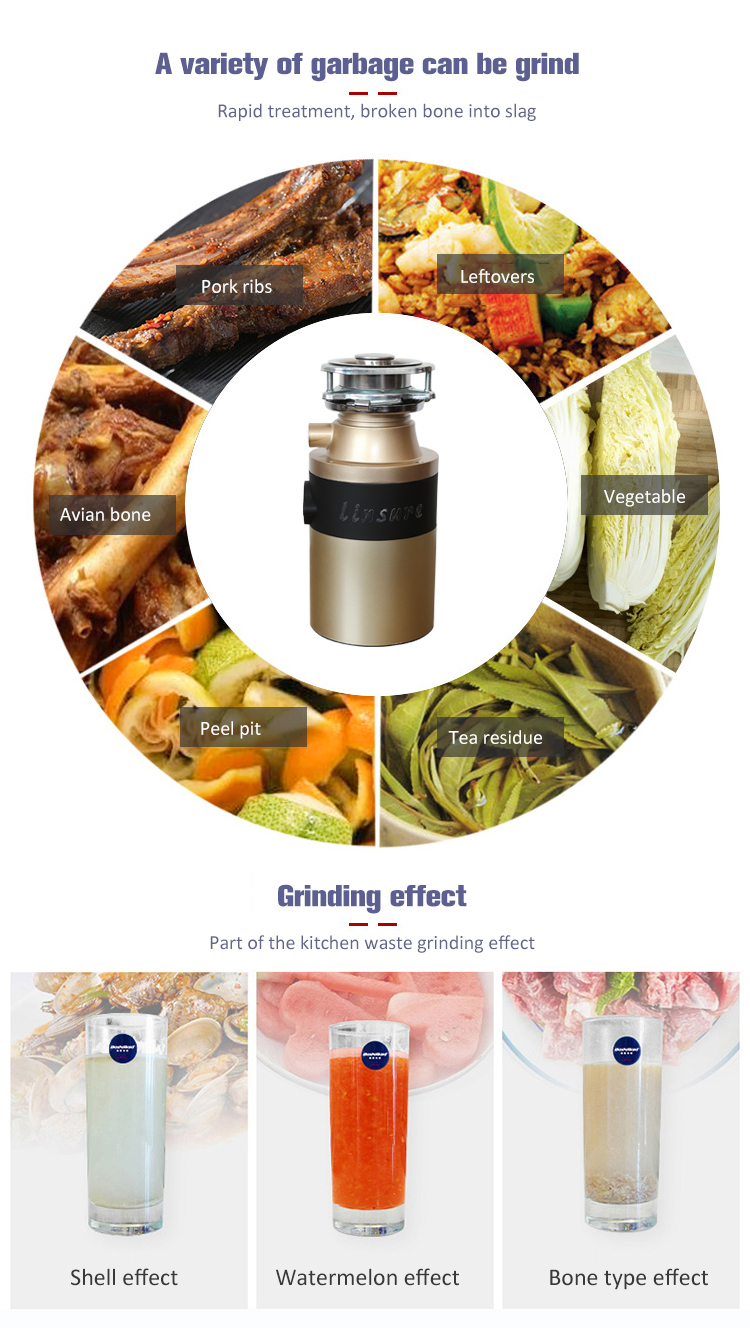 China Wholesale Supplier Food Waste Disposer Air Switch Button