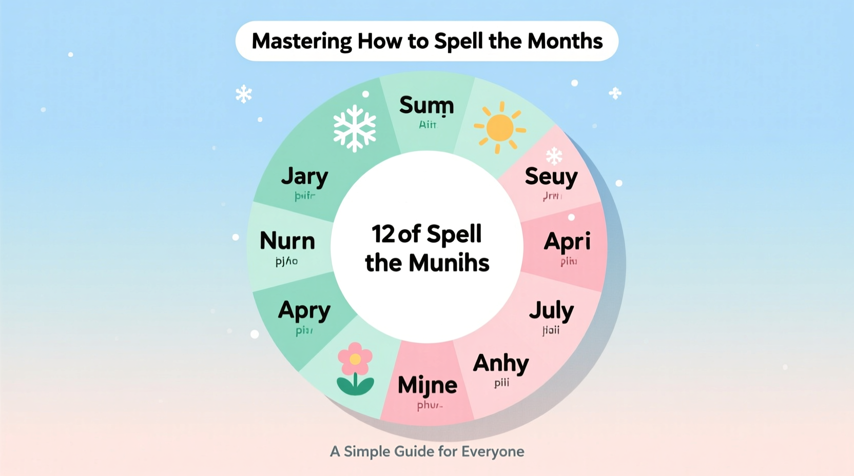 mastering how to spell the months a simple guide for everyone