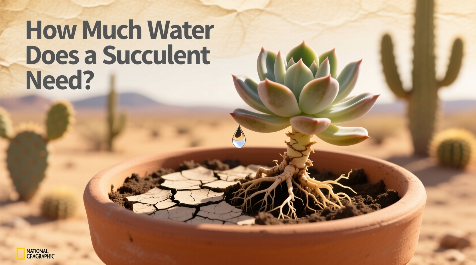 how much water does a succulent need