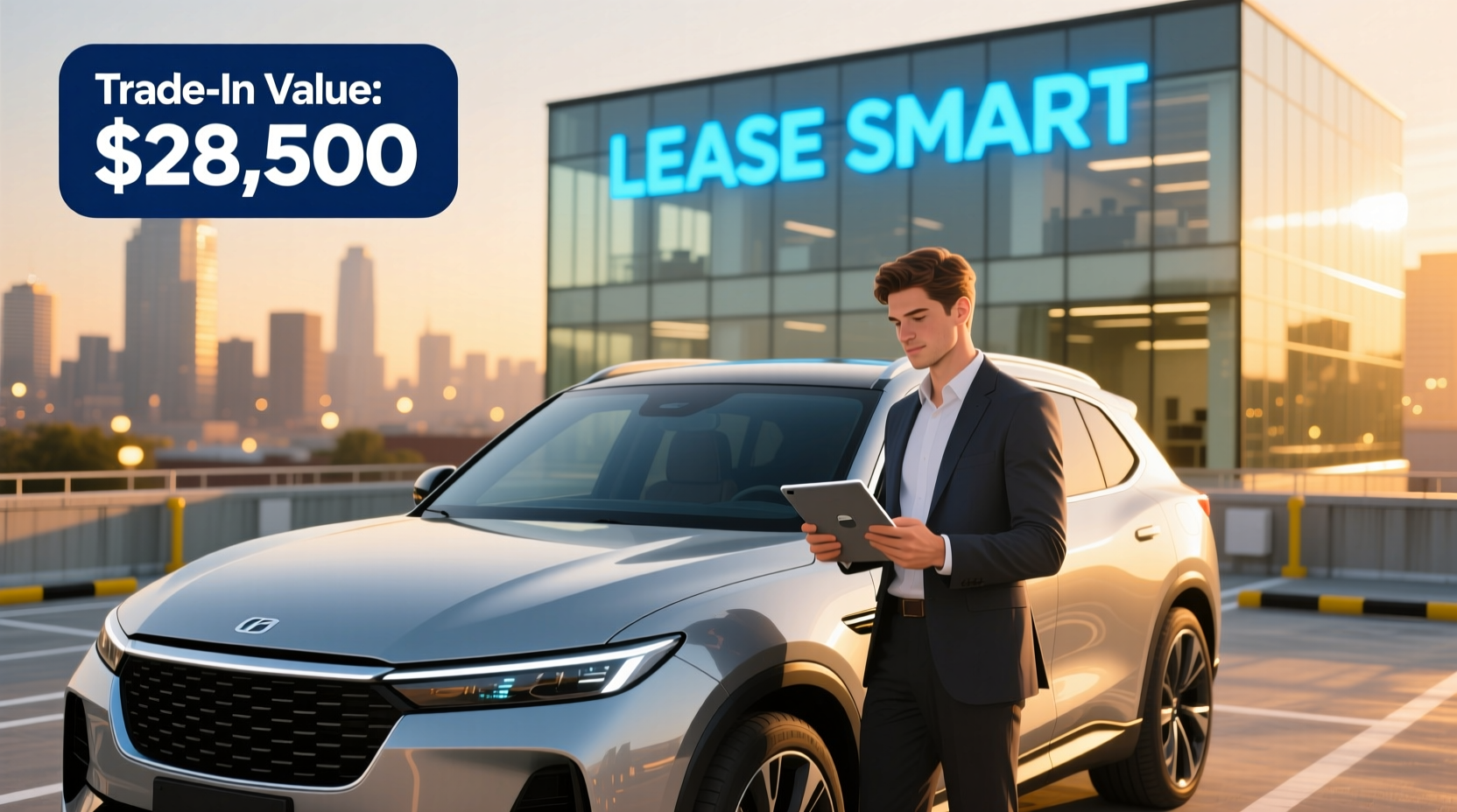 can i trade in my car on a lease
