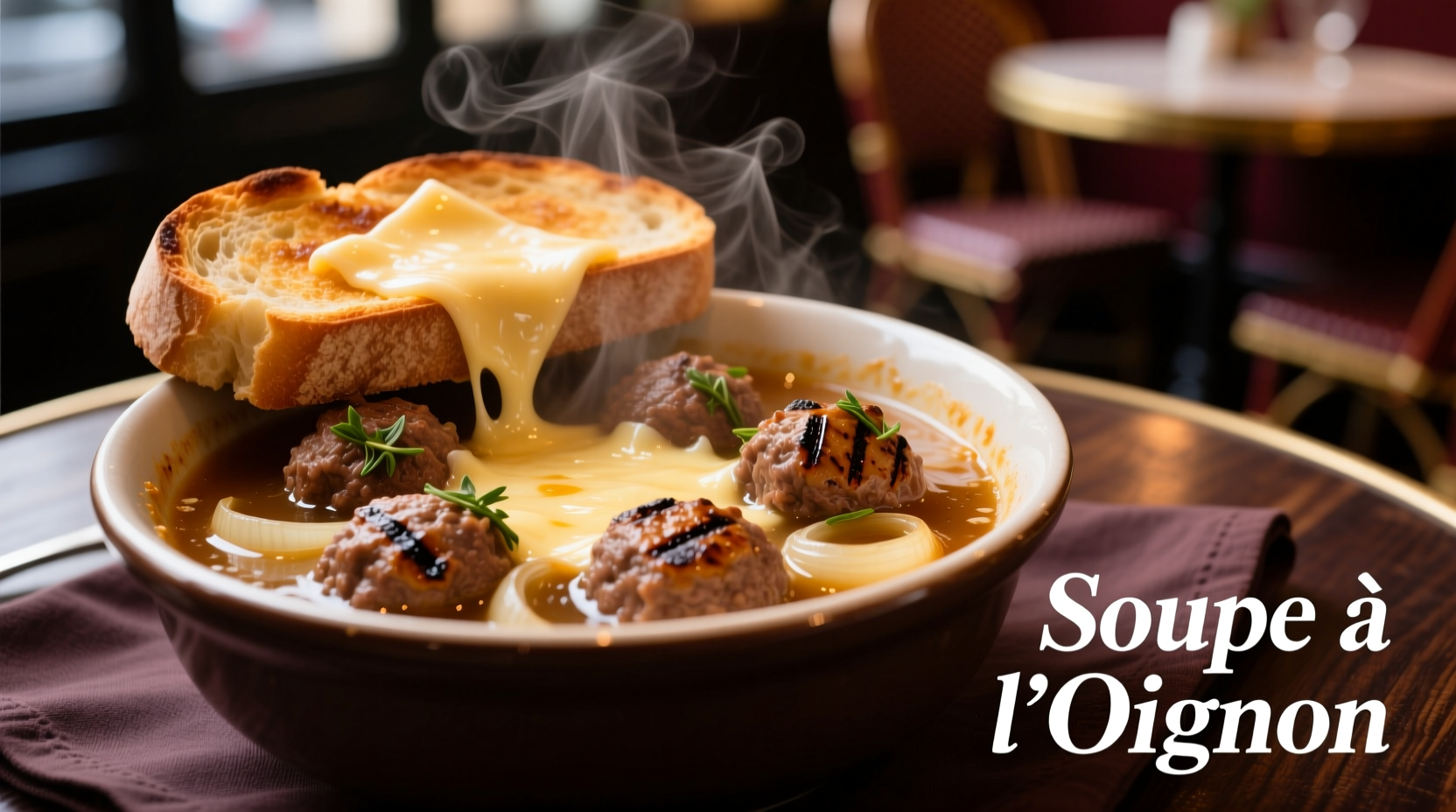 Perfect Meatballs with French Onion Soup Recipe