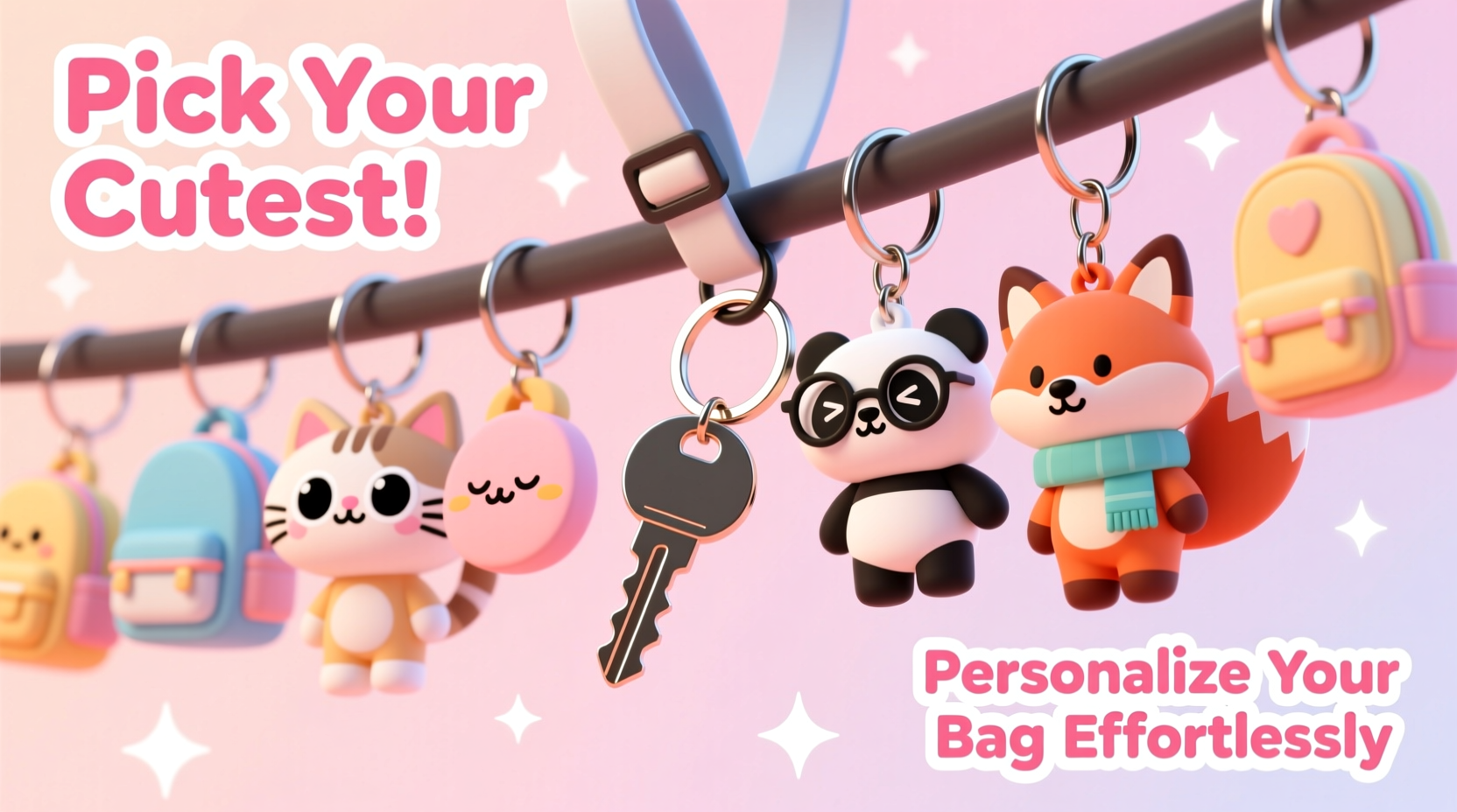how to pick the cutest cartoon keychain to personalize your bag effortlessly