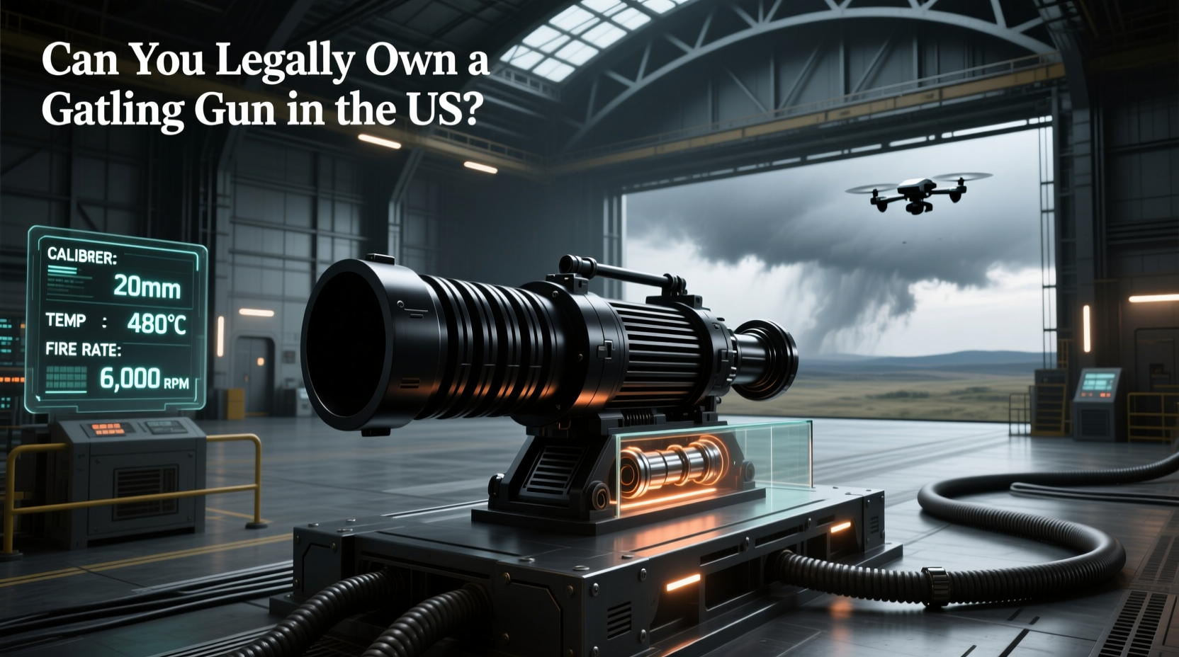 How to Choose Gatling Gun Exhaust Muffler, Can You Legally Own One? Buying Guide