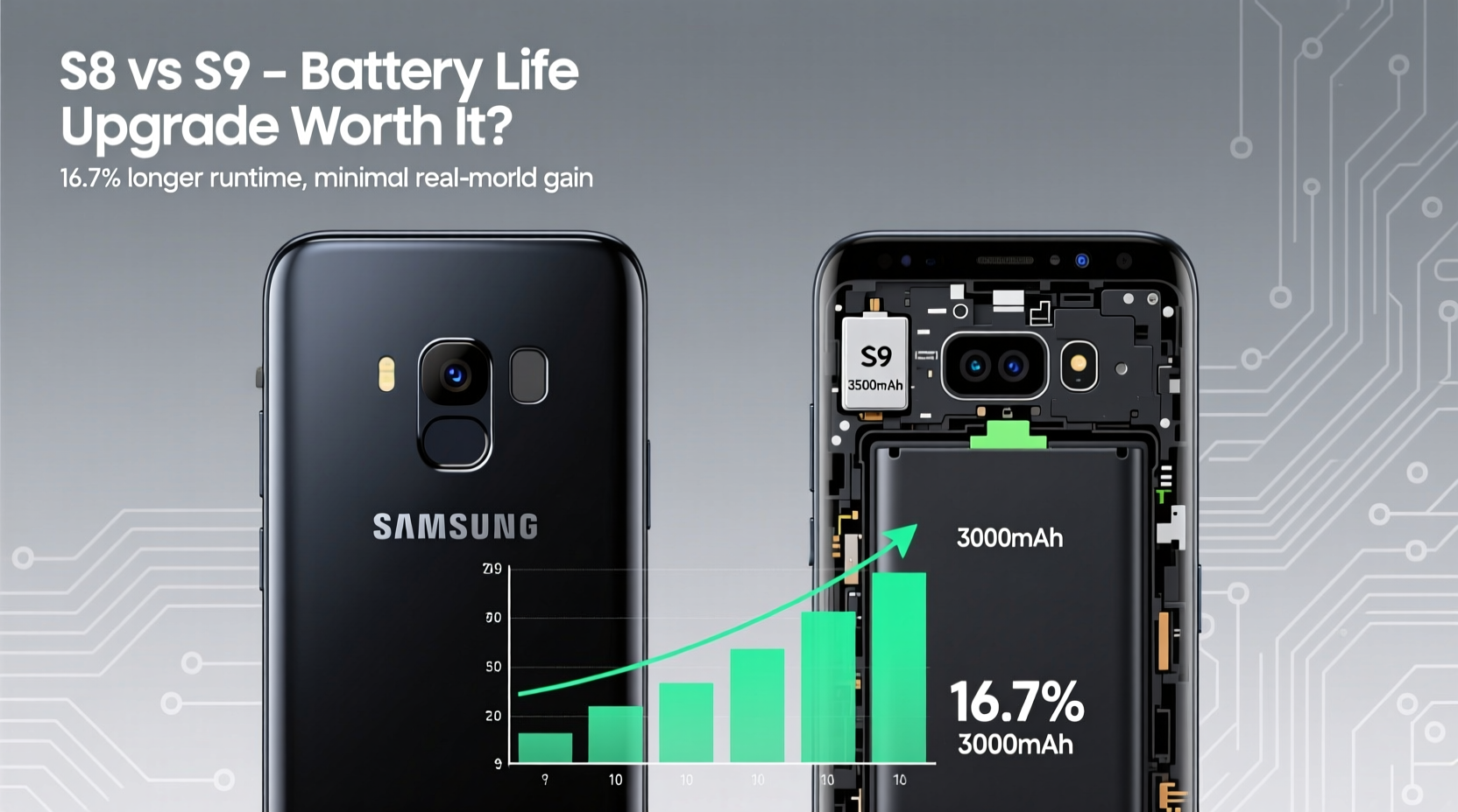 s8 vs s9 battery is the upgrade worth it just for the battery life boost