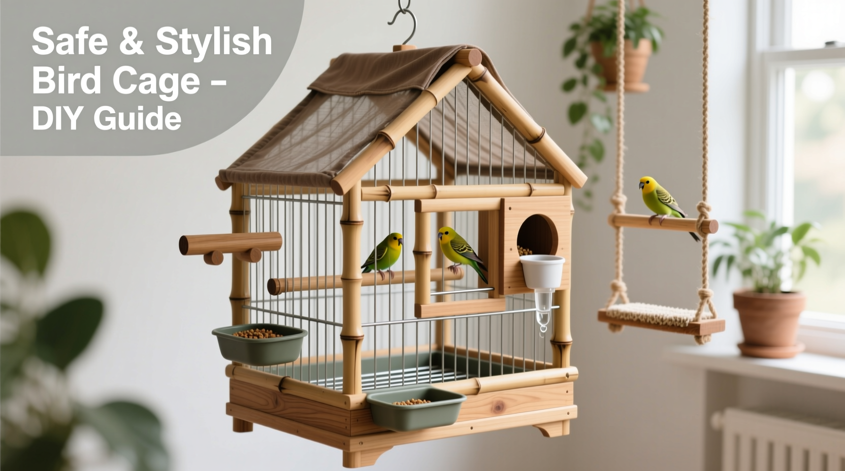 diy guide how to make a safe and stylish bird cage step by step