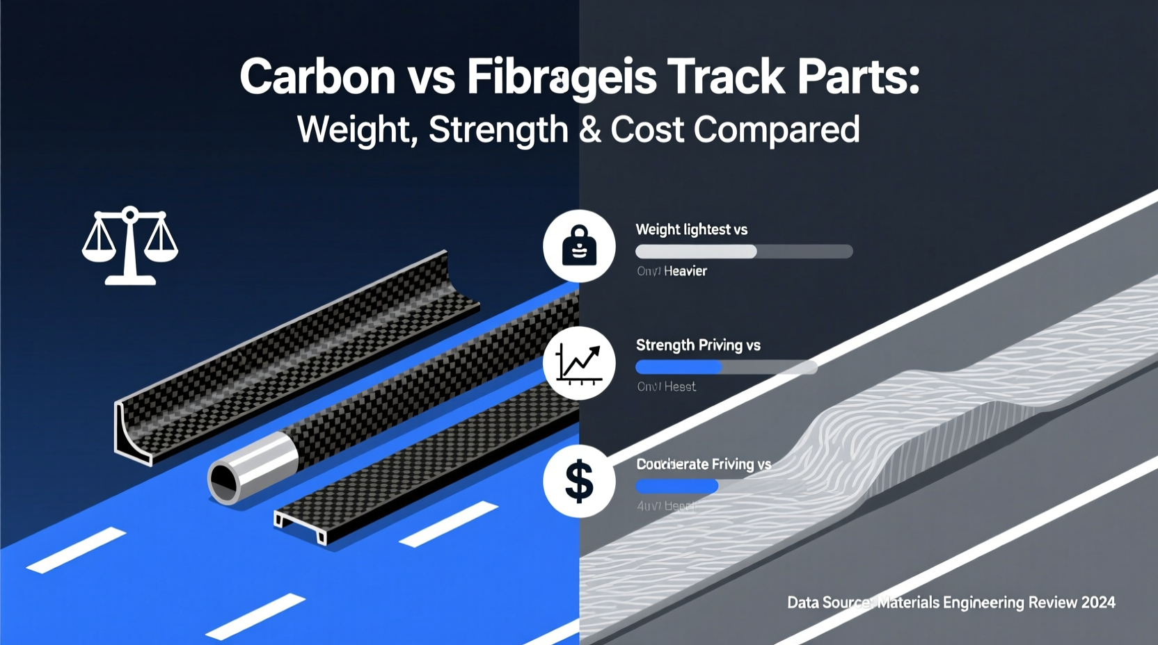 carbon vs fiberglass track