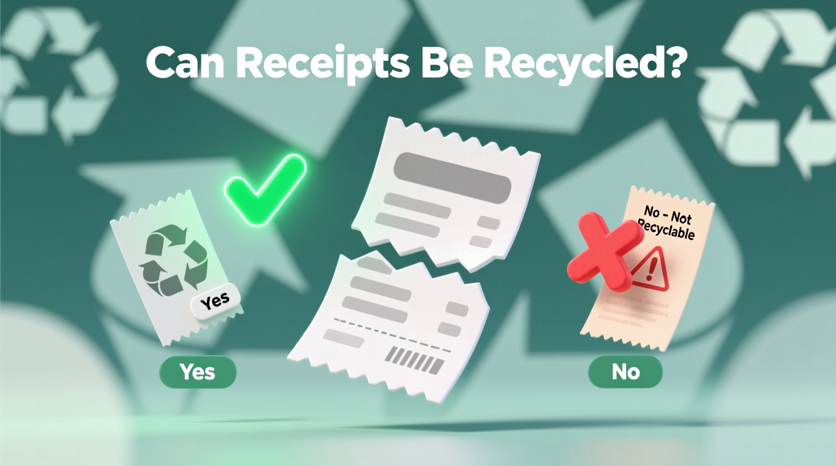 can receipts be recycled
