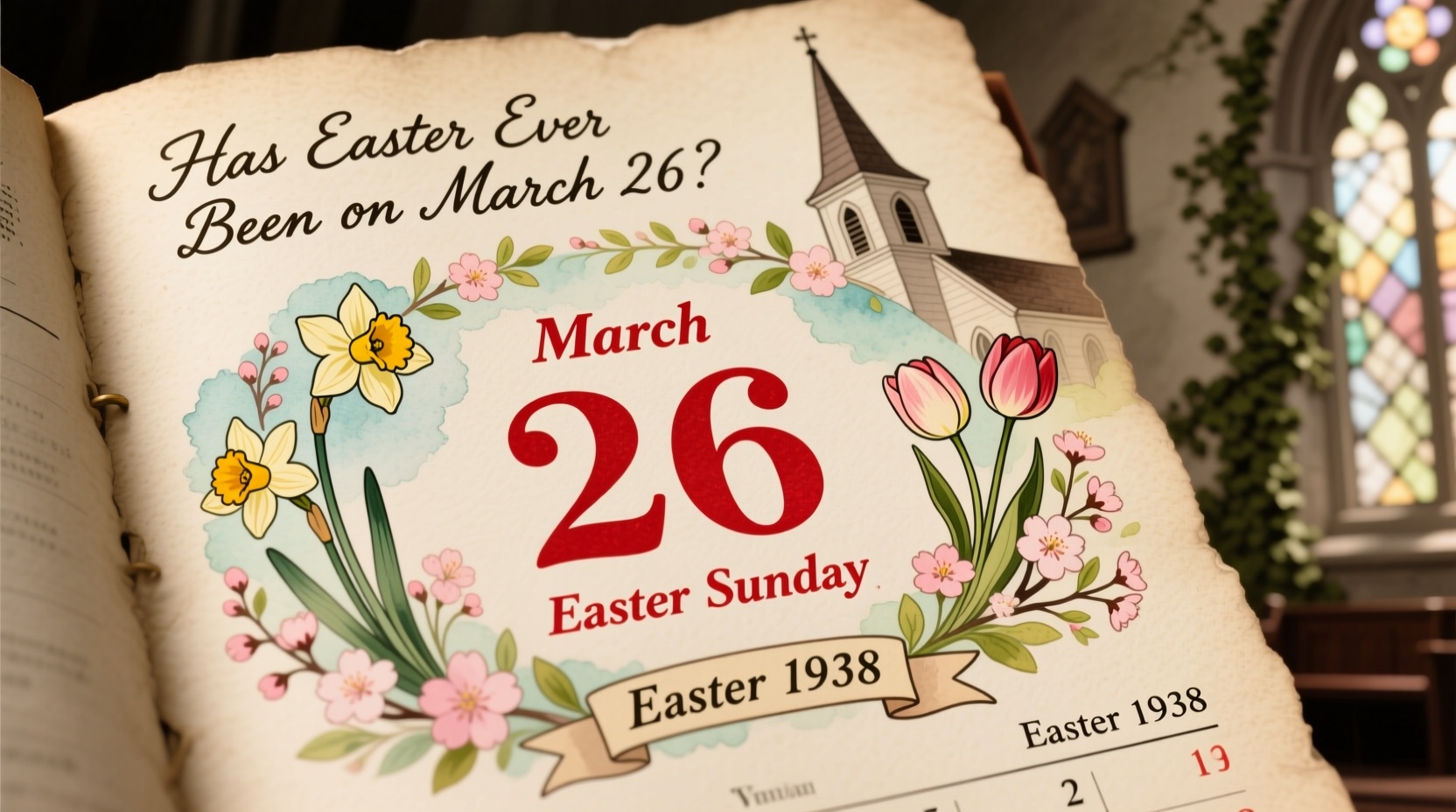 Has Easter Ever Been on March 26?