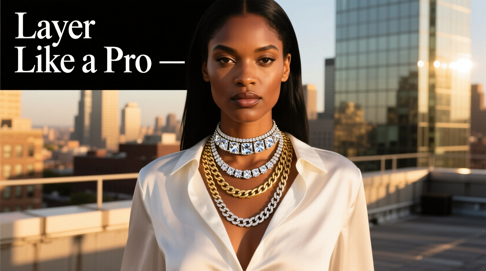 effortless style a step by step guide to layering iced out necklaces for maximum impact