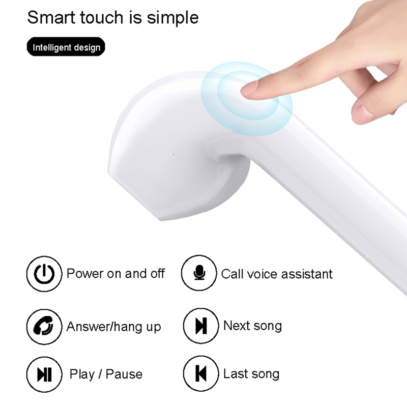 i99 Tws Mini Pop-up Wireless Bass Stereo Bluetooth Earphones Tap Control Earbuds with Charging Box for xiaomi PK i30 i80 i200