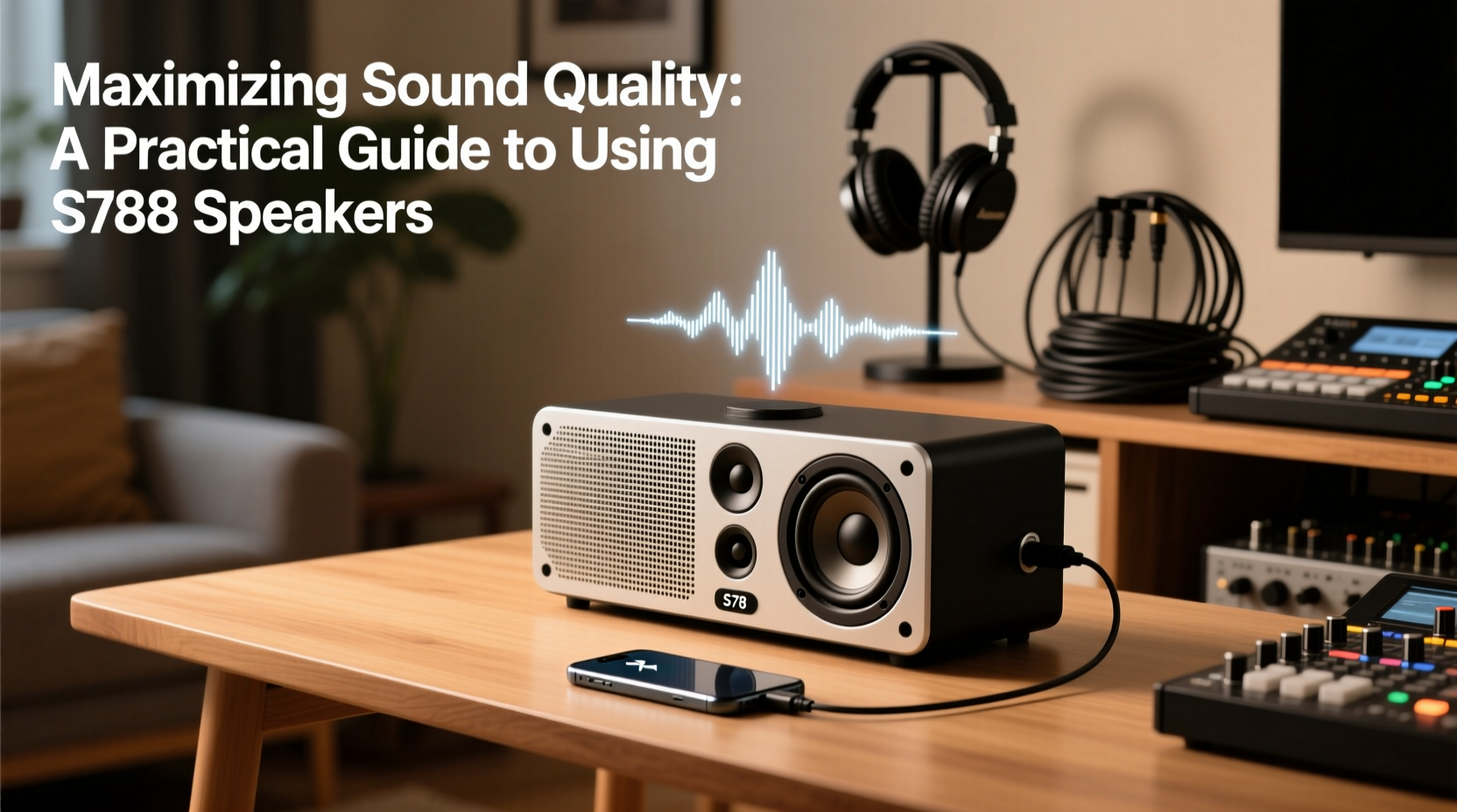 maximizing sound quality a practical guide to using s78 speakers in your portable audio setup