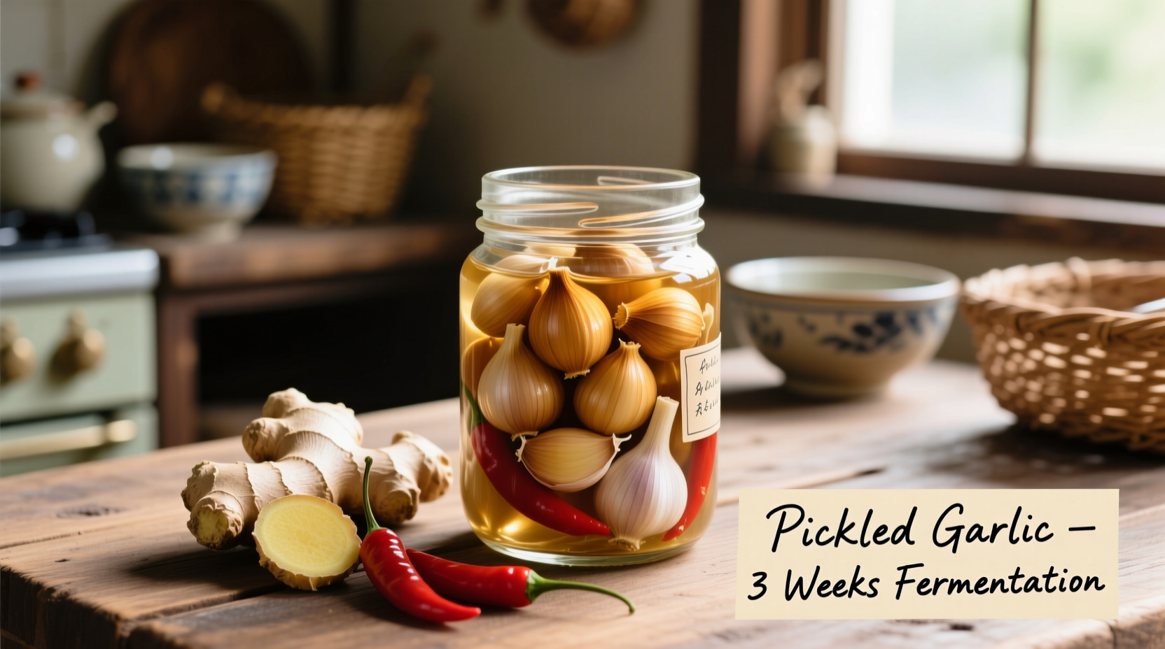 recipe for pickled garlic