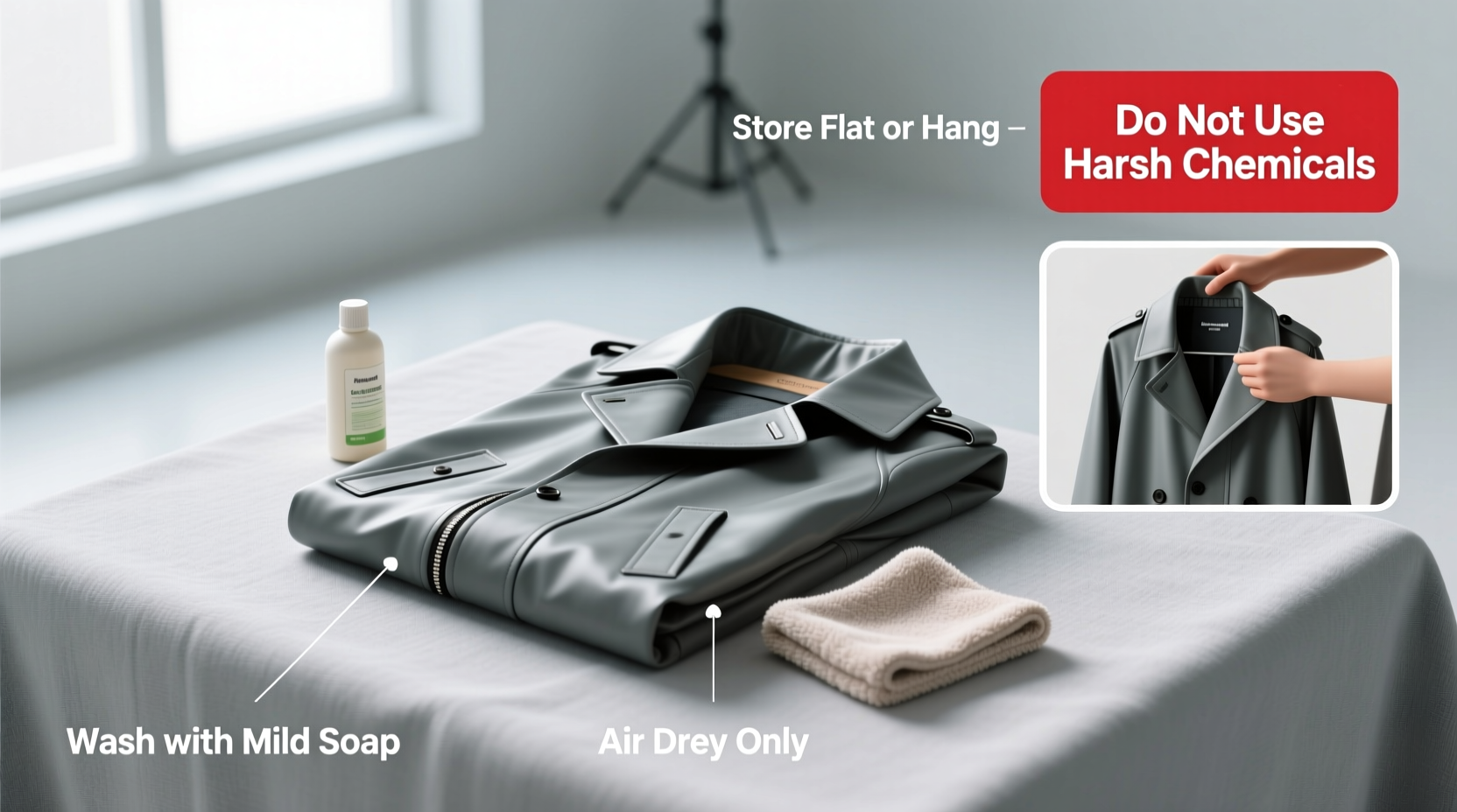 essential tips for properly caring for your pu raincoat to extend its life