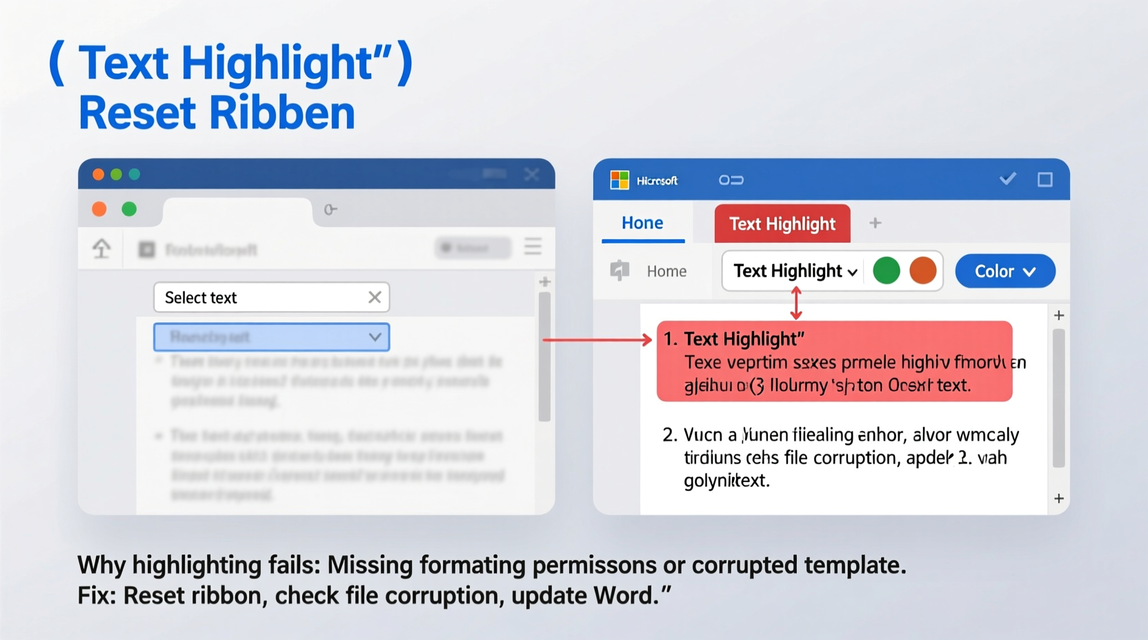 cant highlight text in word heres why how to fix it