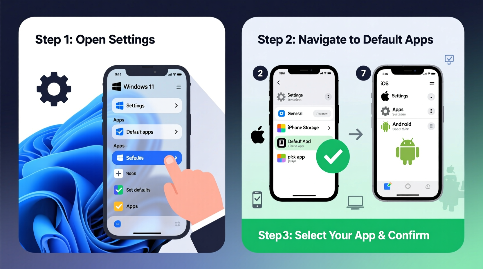 the complete guide to setting any app as your default on windows and mobile devices