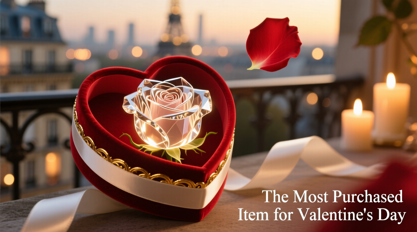what is the most purchased item for valentines day