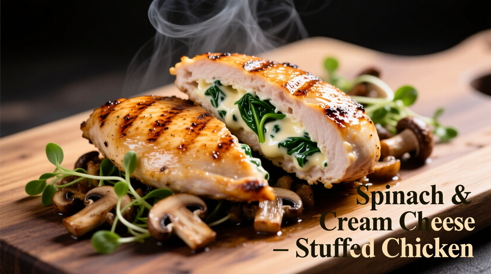 Perfect Spinach Cream Cheese Stuffed Chicken Recipe