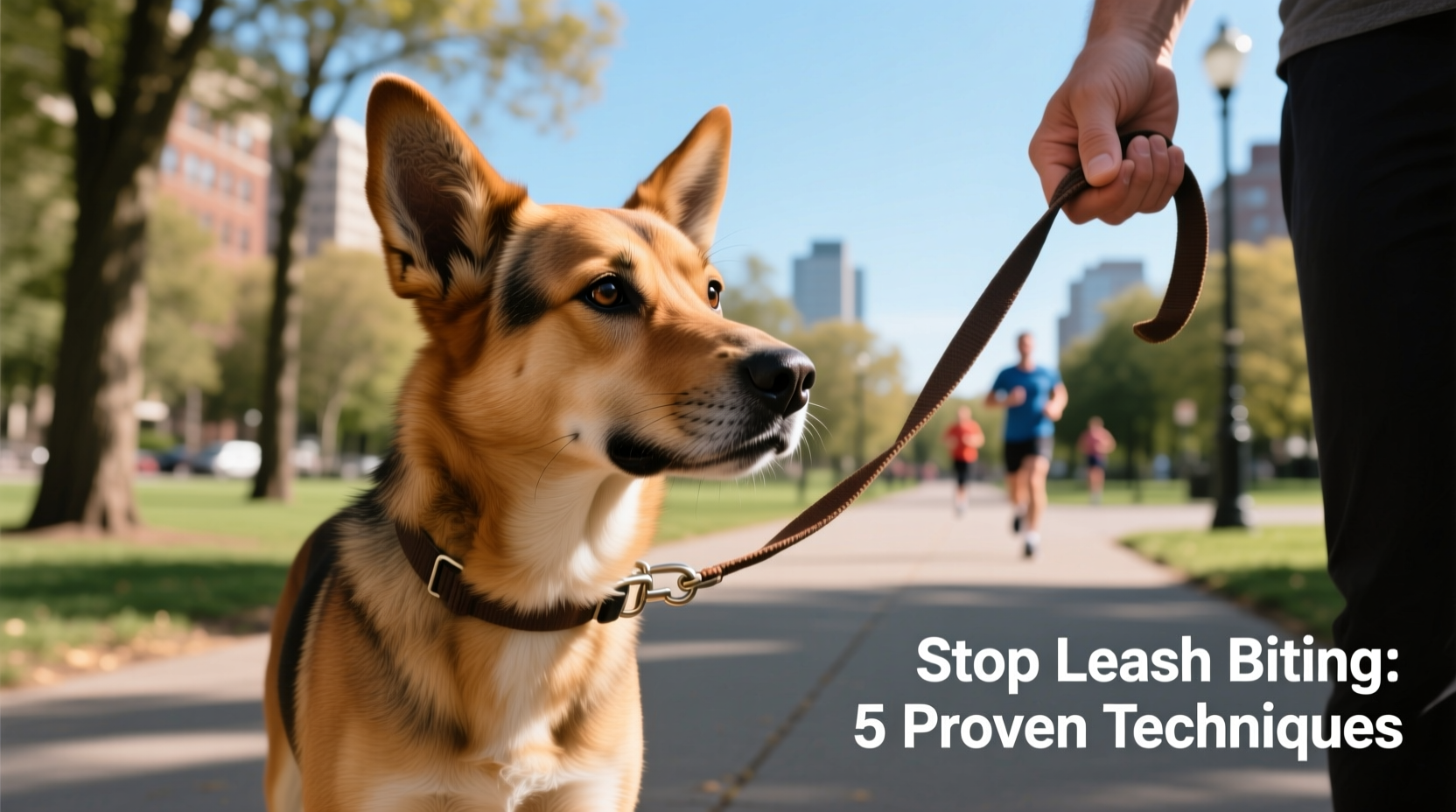 effective techniques to prevent your dog from biting the leash during walks 2