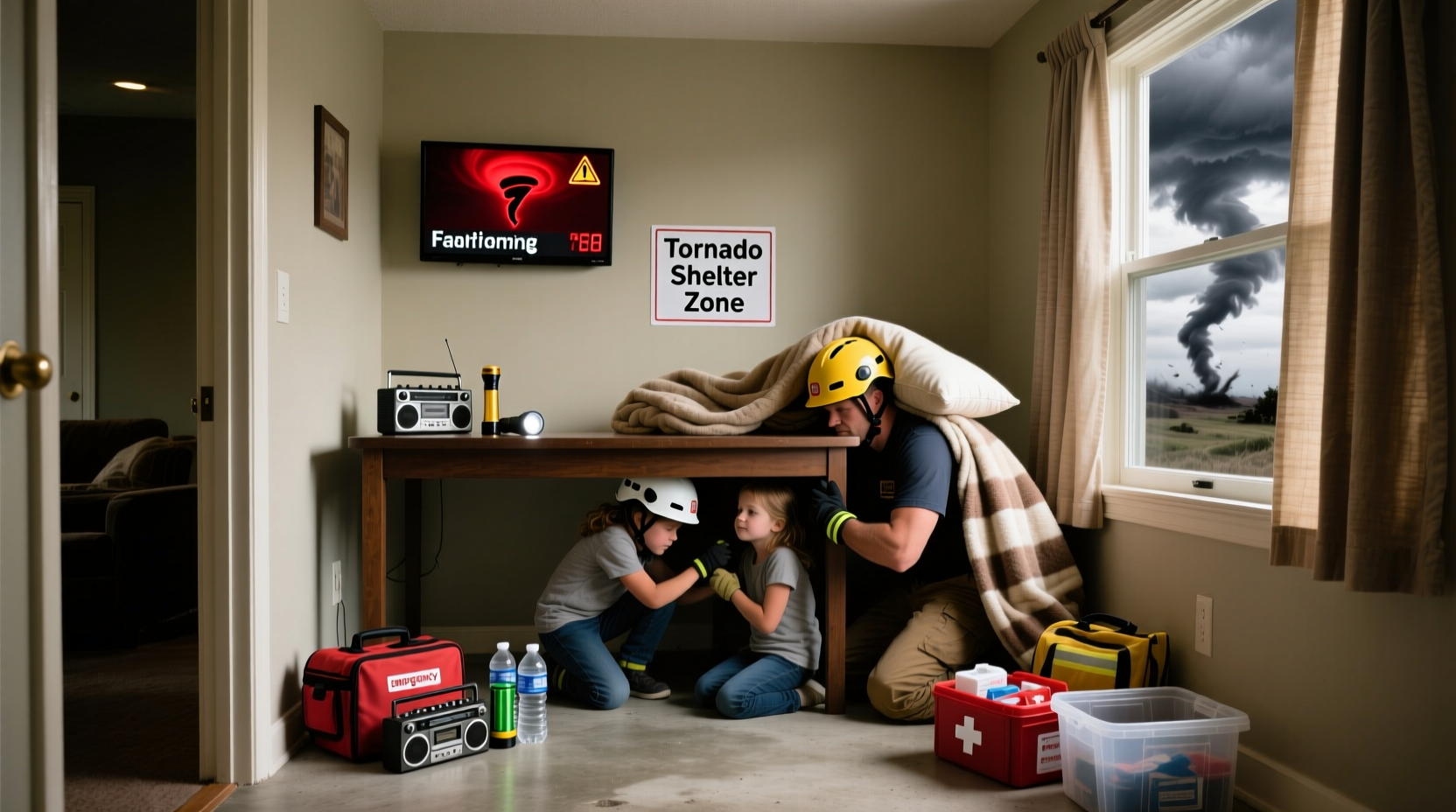 how to effectively prepare for a tornado without a basement practical safety tips and shelter alternatives