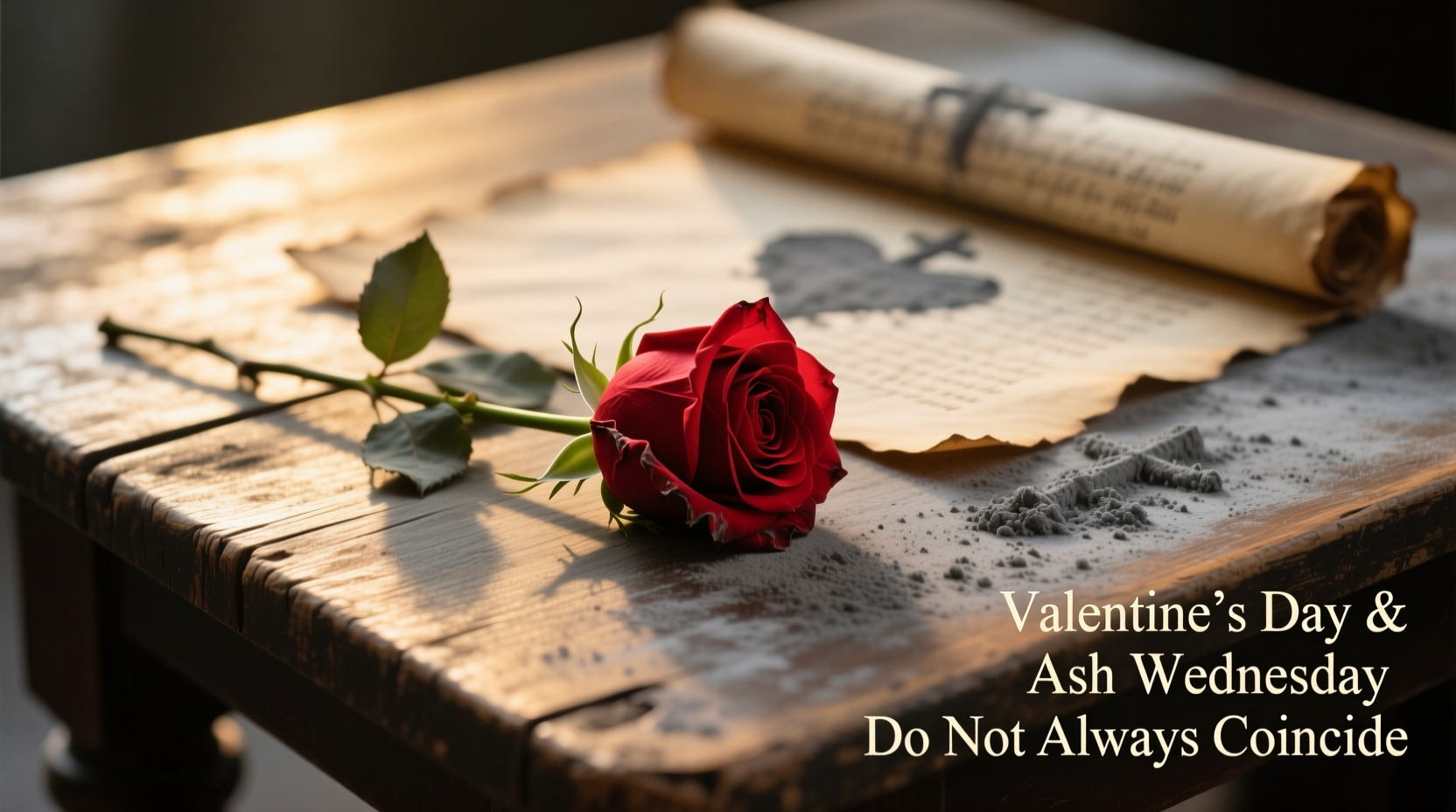 does valentines day always fall on ash wednesday