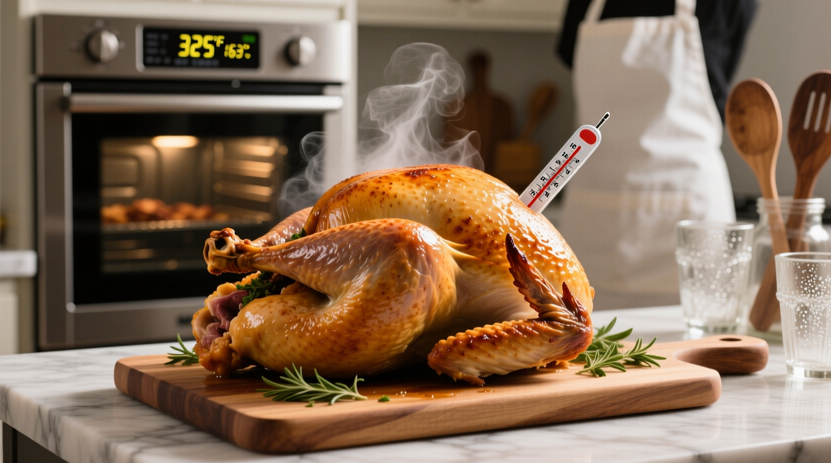 what is the temperature to cook a turkey in oven