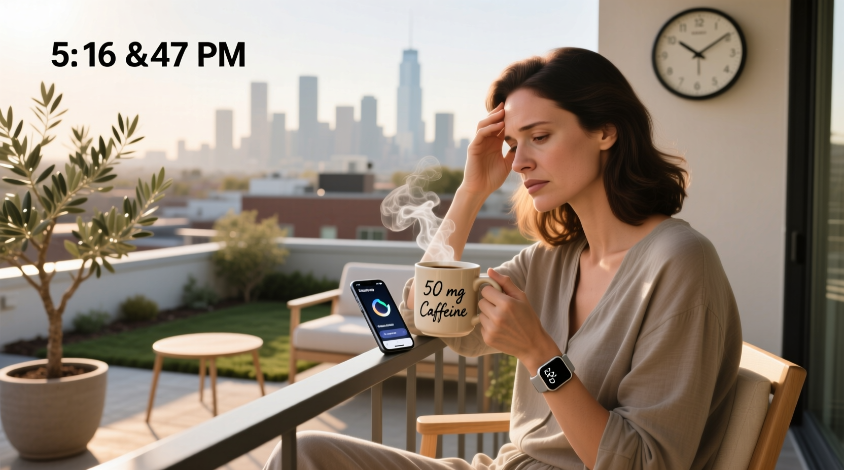 does 50 mg of caffeine affect sleep?