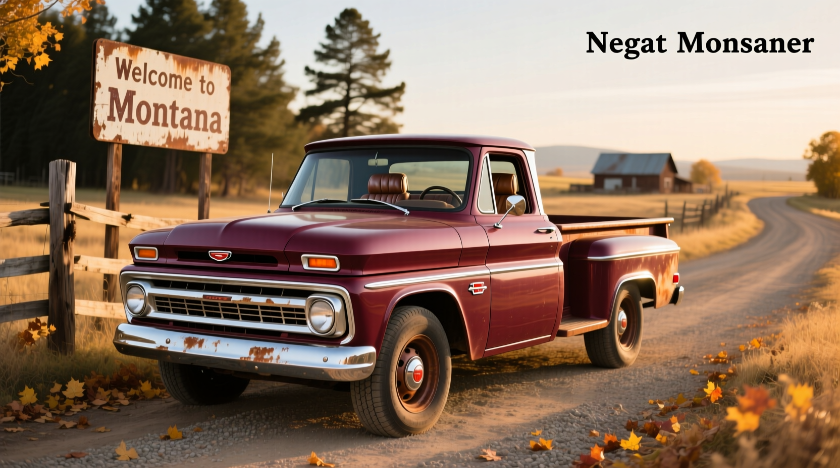 1965 Chevrolet C10 pickup truck in classic silver and red paint