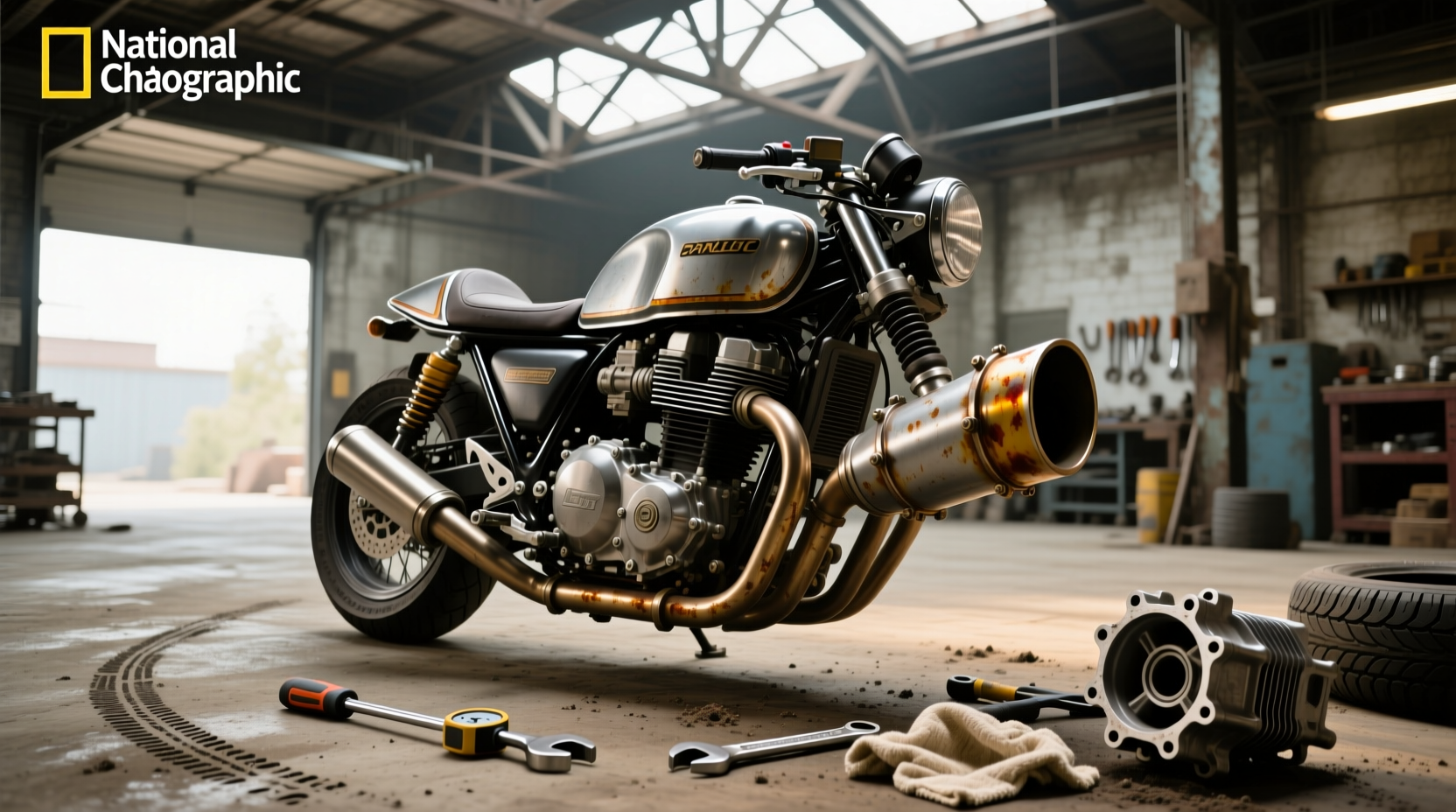 2 stroke exhaust packing guide