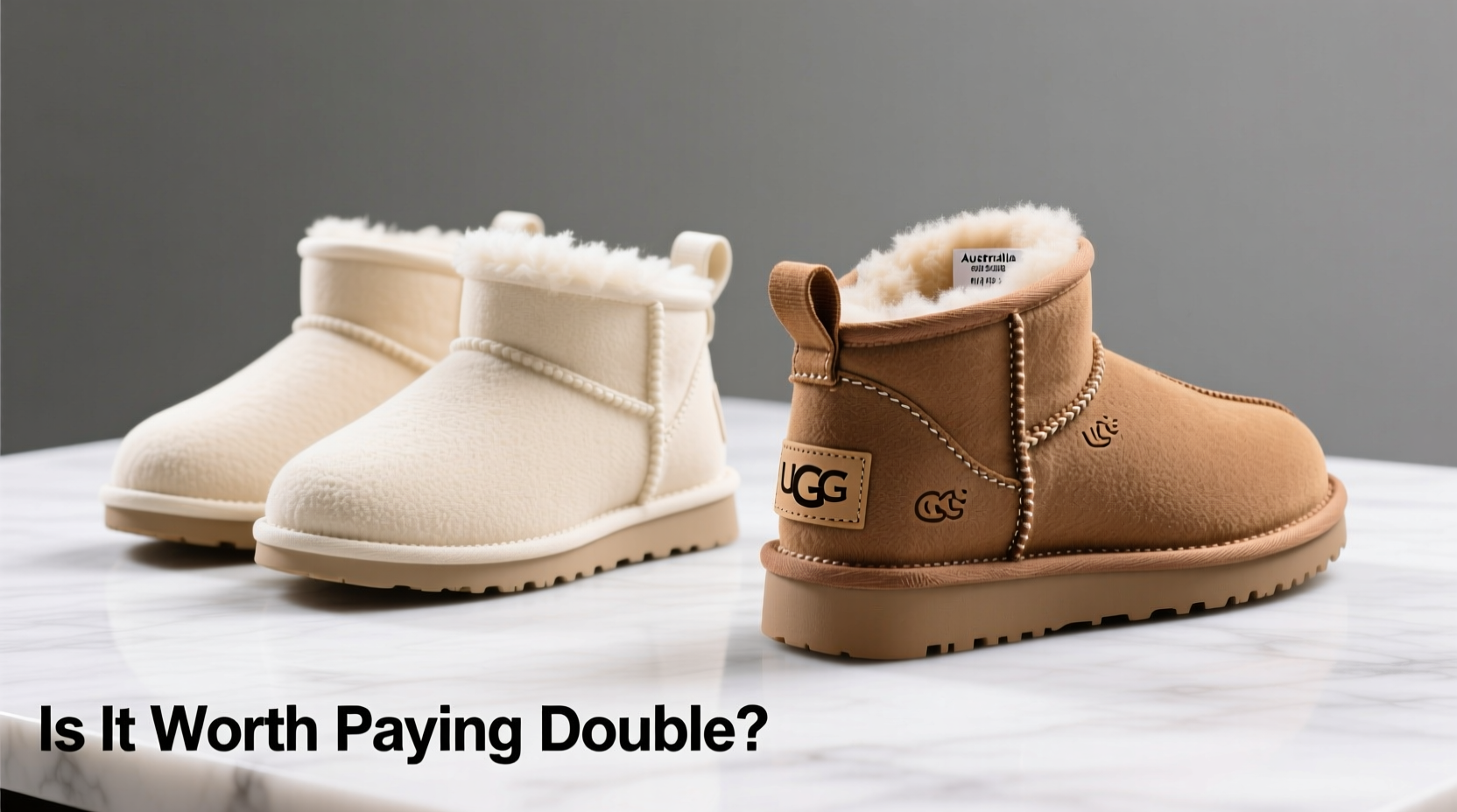 is it worth paying double for real uggs whats the difference with the fakes