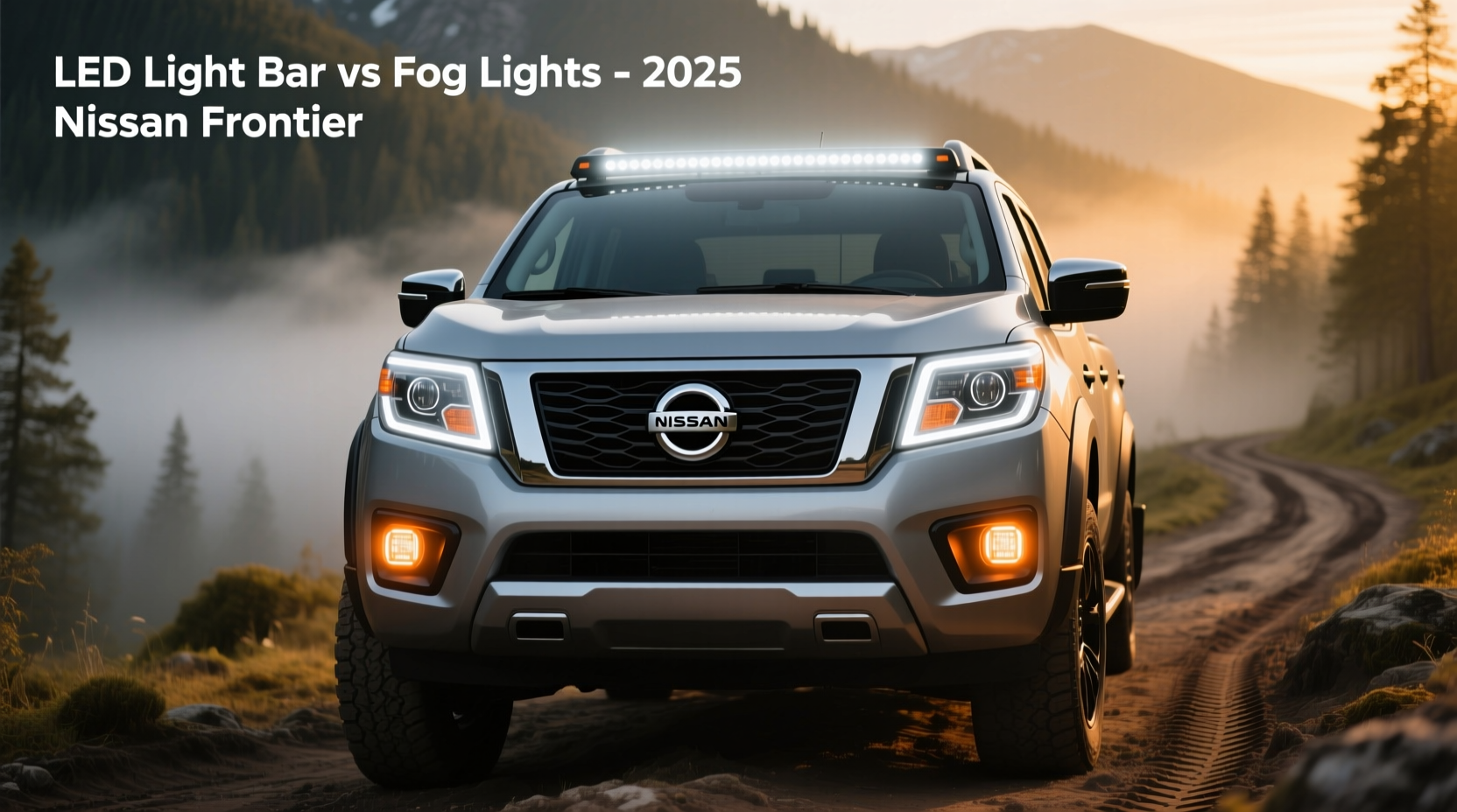 LED Light Bar vs Fog Lights for 2025 Nissan Frontier