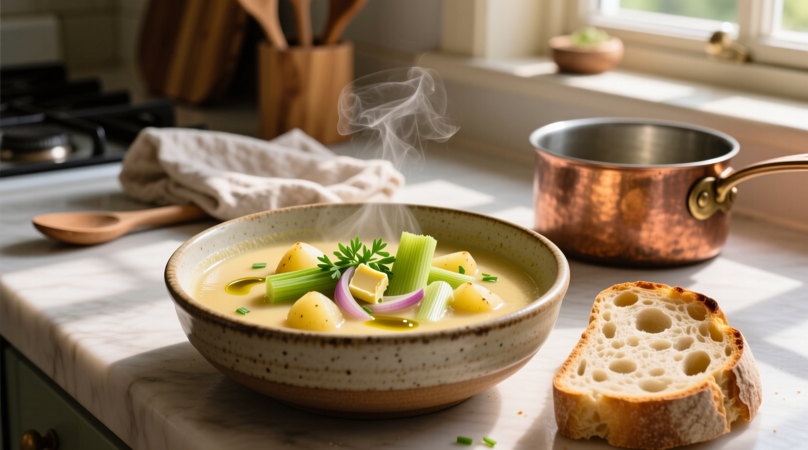 Perfect Potato and Leek Soup Recipe: Creamy Without Dairy