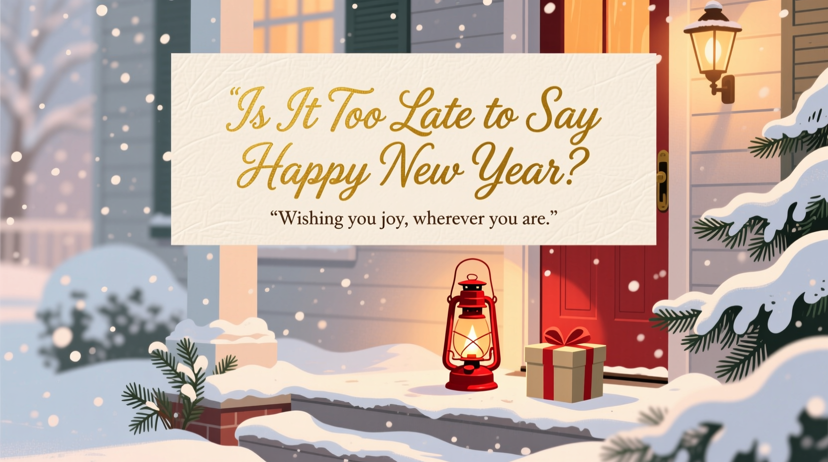 is it too late to say happy new year