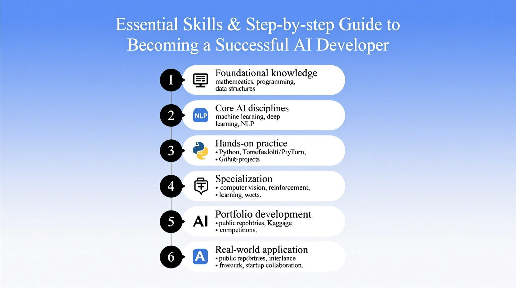 essential skills and step by step guide to becoming a successful ai developer