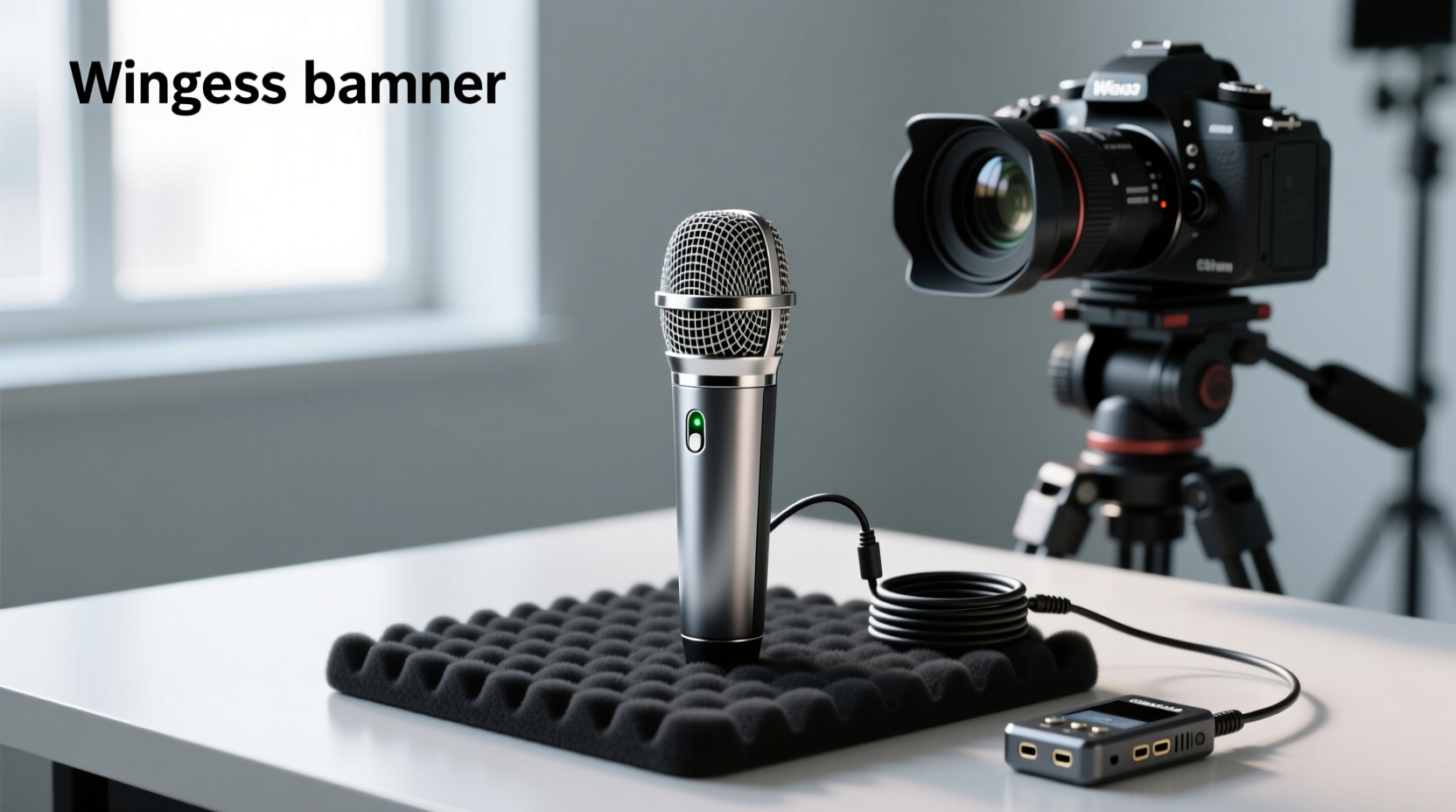 wireless mic for camera