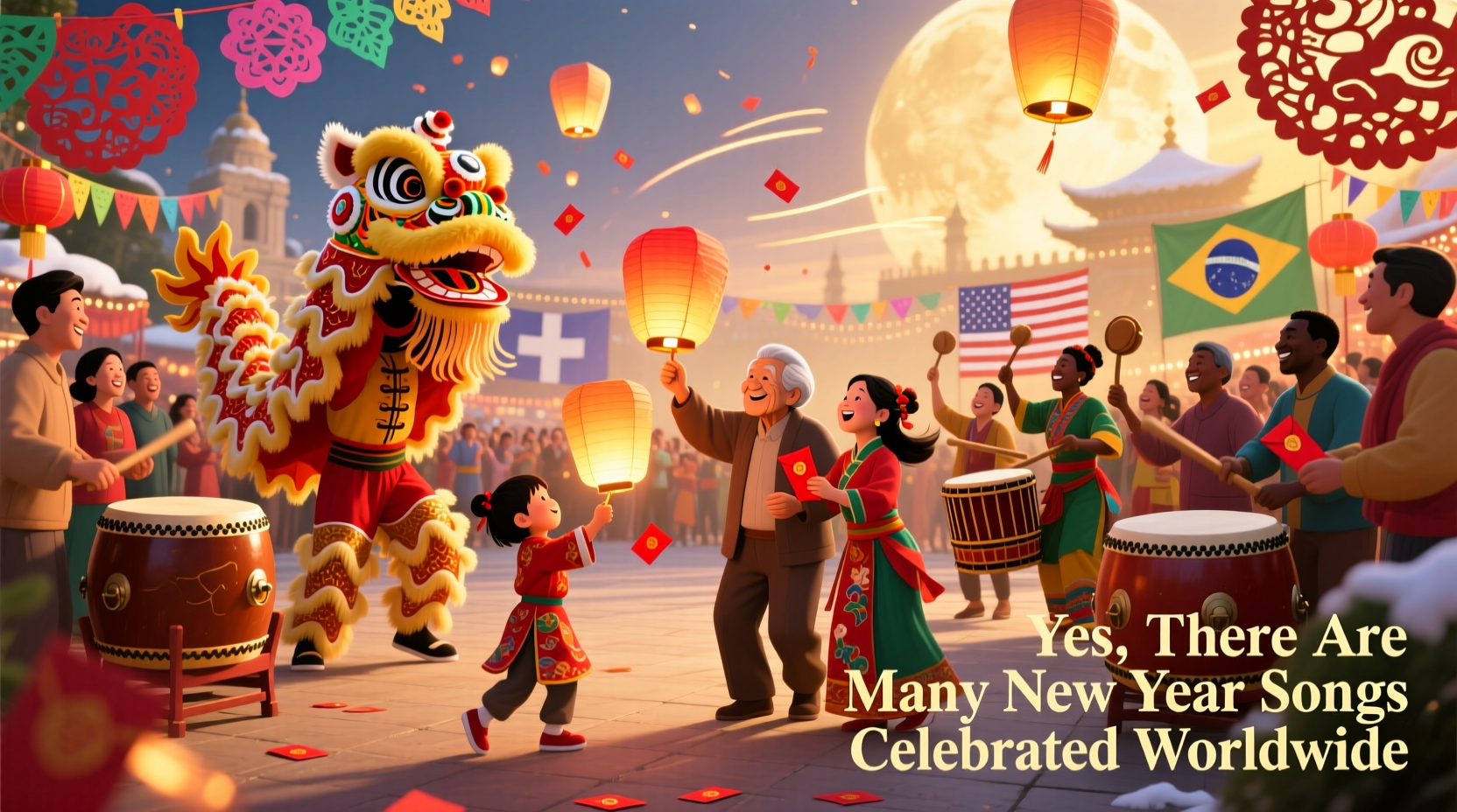 are there any new year songs