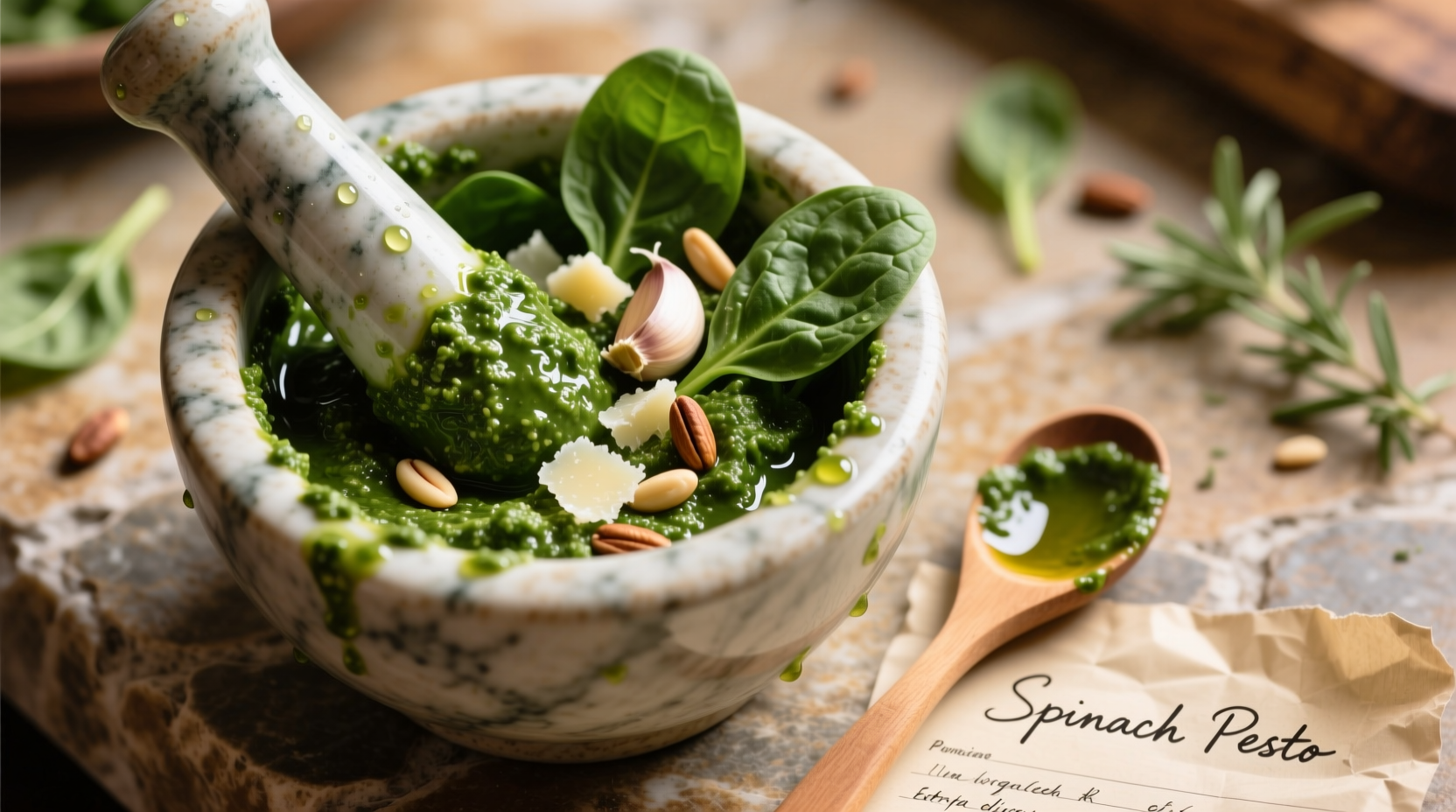 Spinach Pesto Sauce Recipe: Fresh & Healthy in 15 Minutes