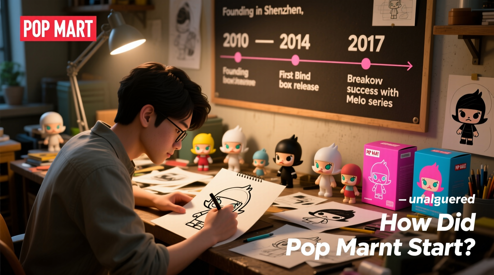 how did pop mart start