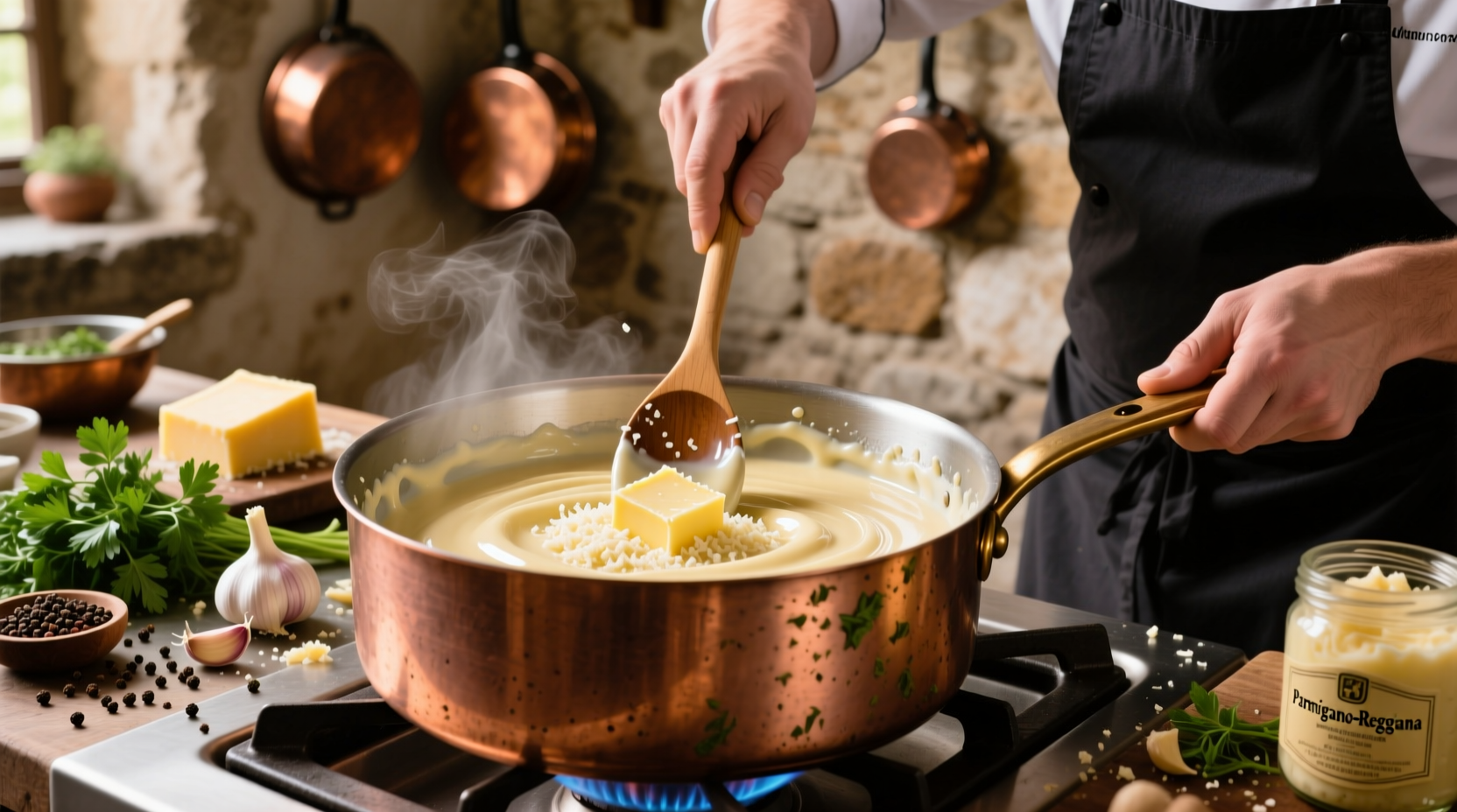 how to make alfredo sauce