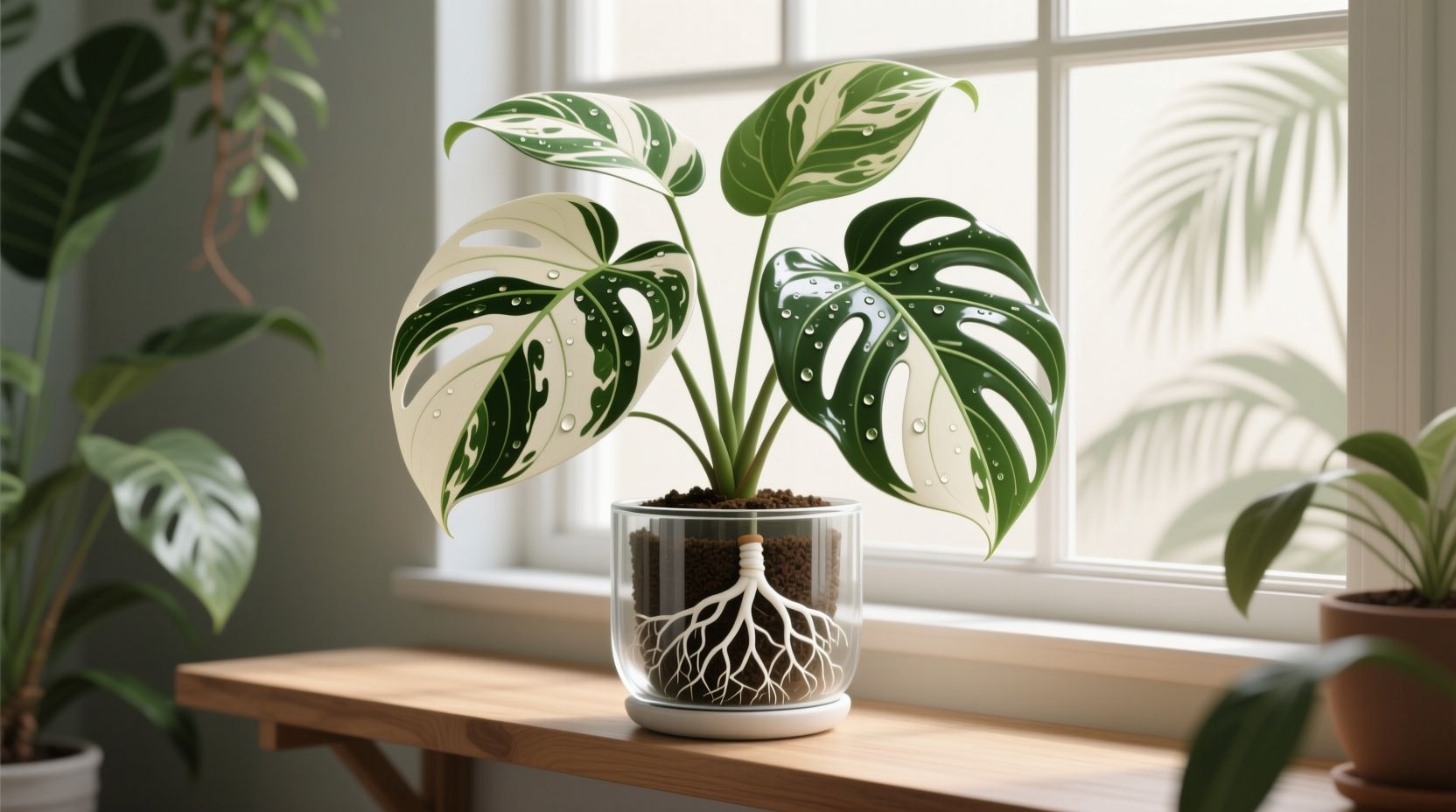 philodendron cardinal Philodendron Chocolate Cardinal plant – ASHIYANA STORE main image 0