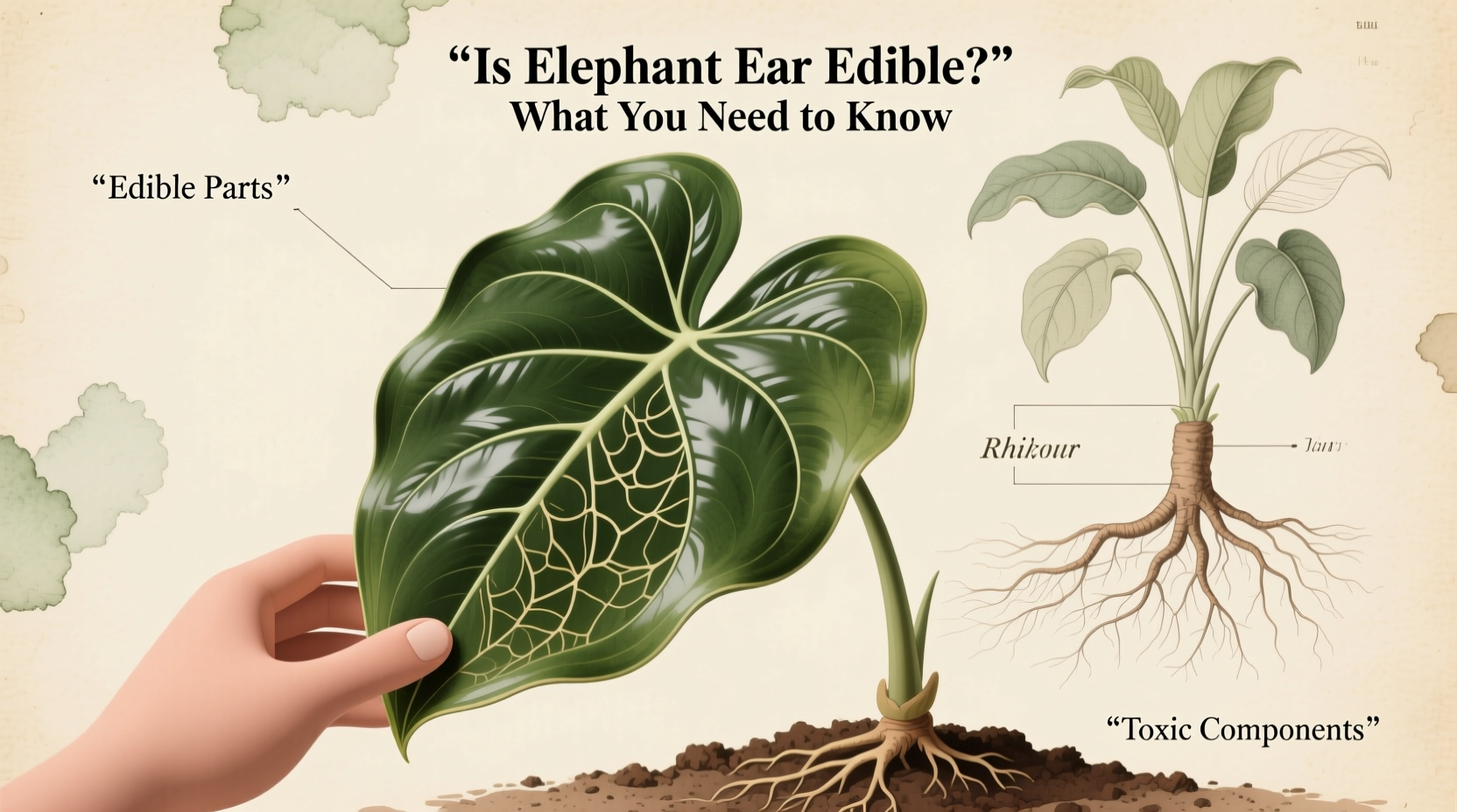 Is Elephant Ear Edible? What You Need to Know
