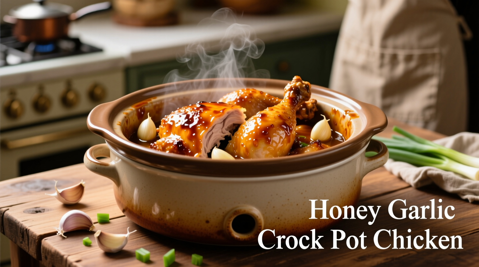 honey garlic crock pot chicken