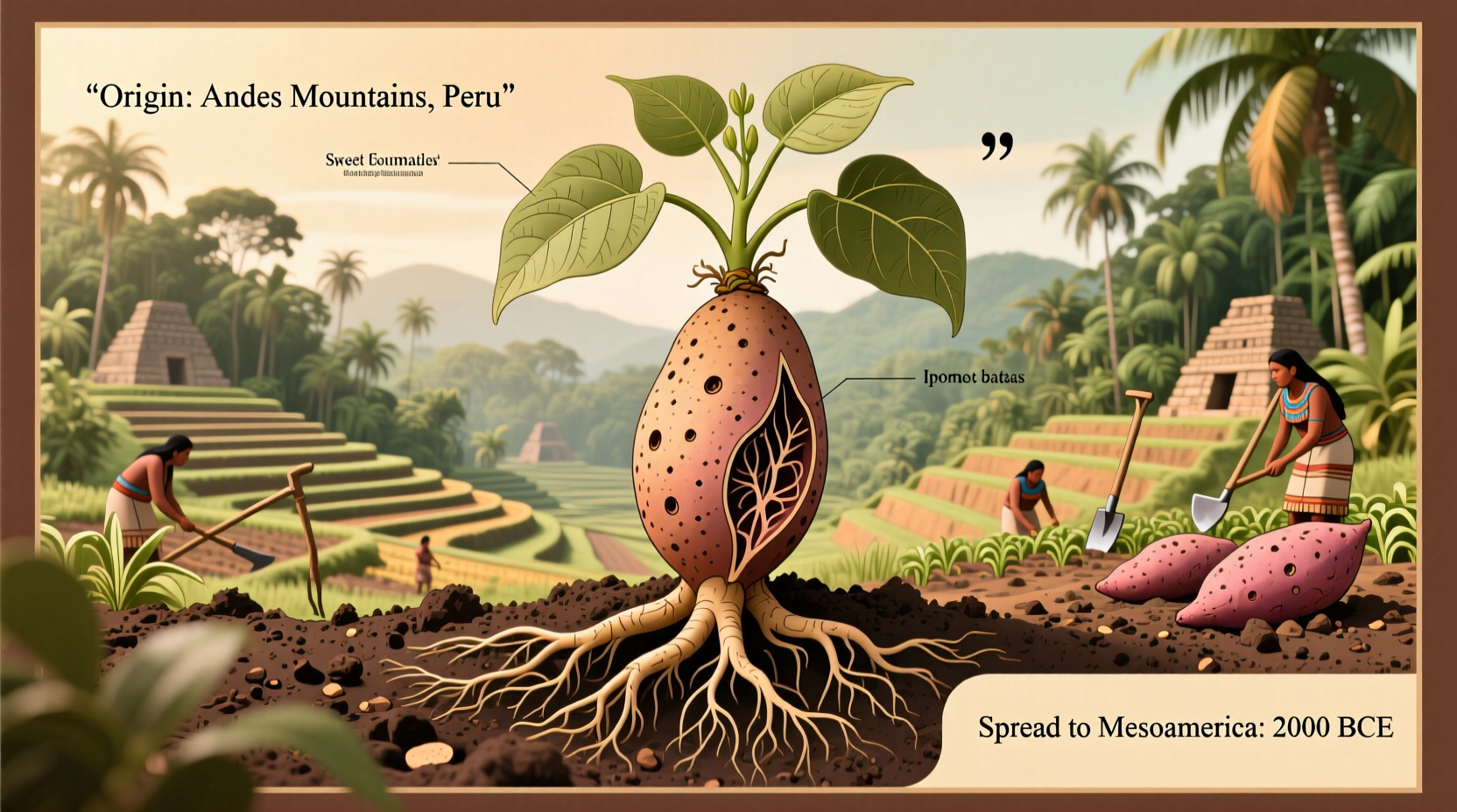 Sweet Potato Origin: Central American Birthplace Revealed