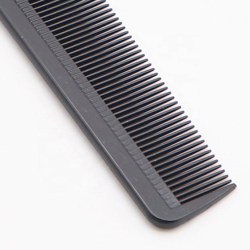 高品质黑色直发梳子头发造型美发防静电abs梳子理发理发