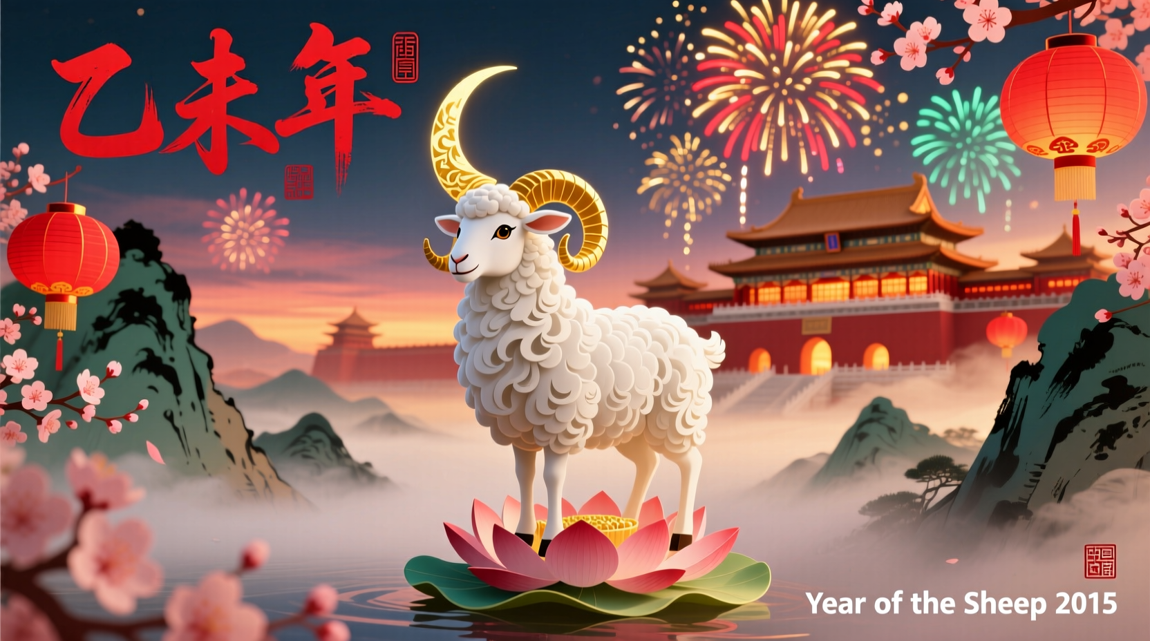 what animal did the 2015 chinese new year fall under