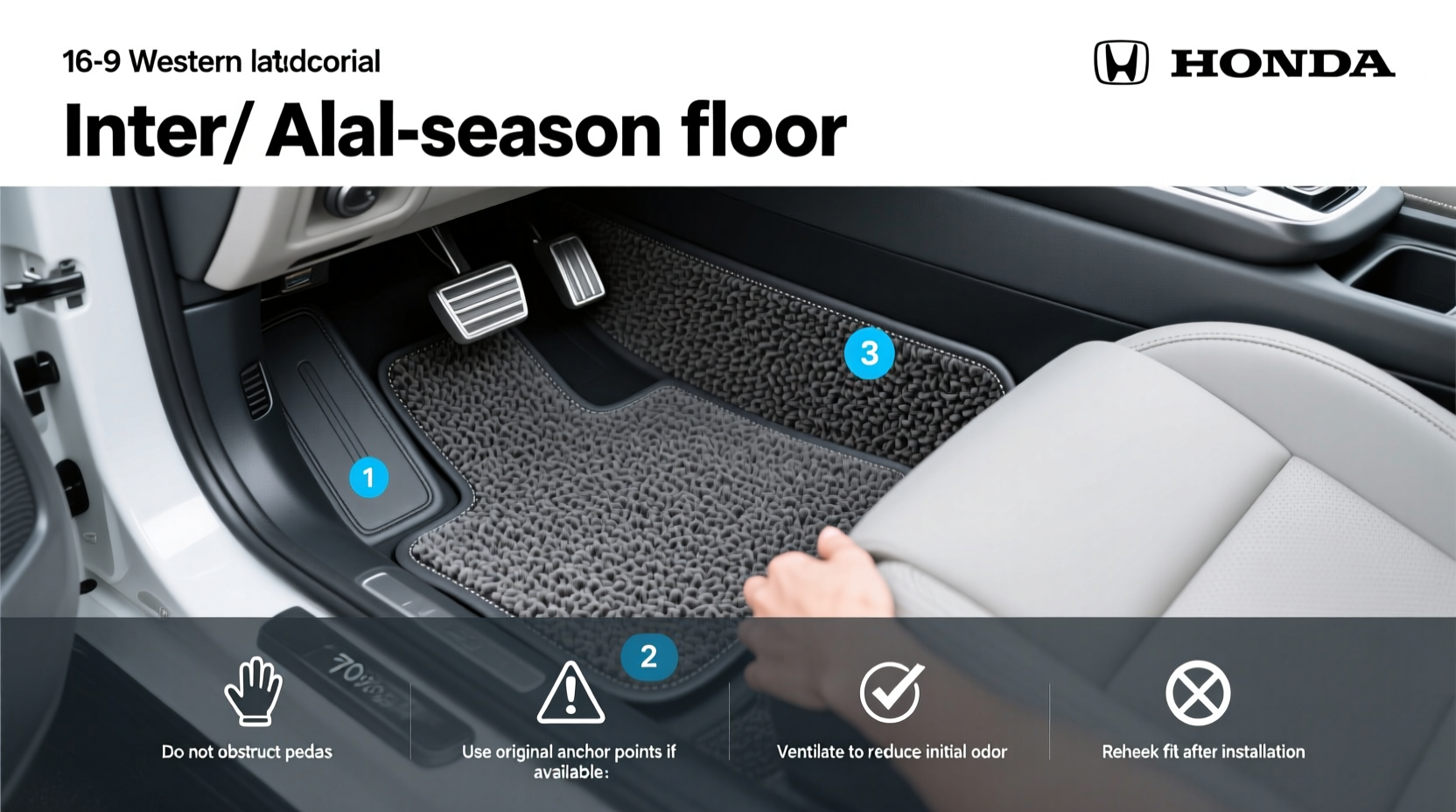 All Season Floor Mats for Honda CR-V Buying Guide