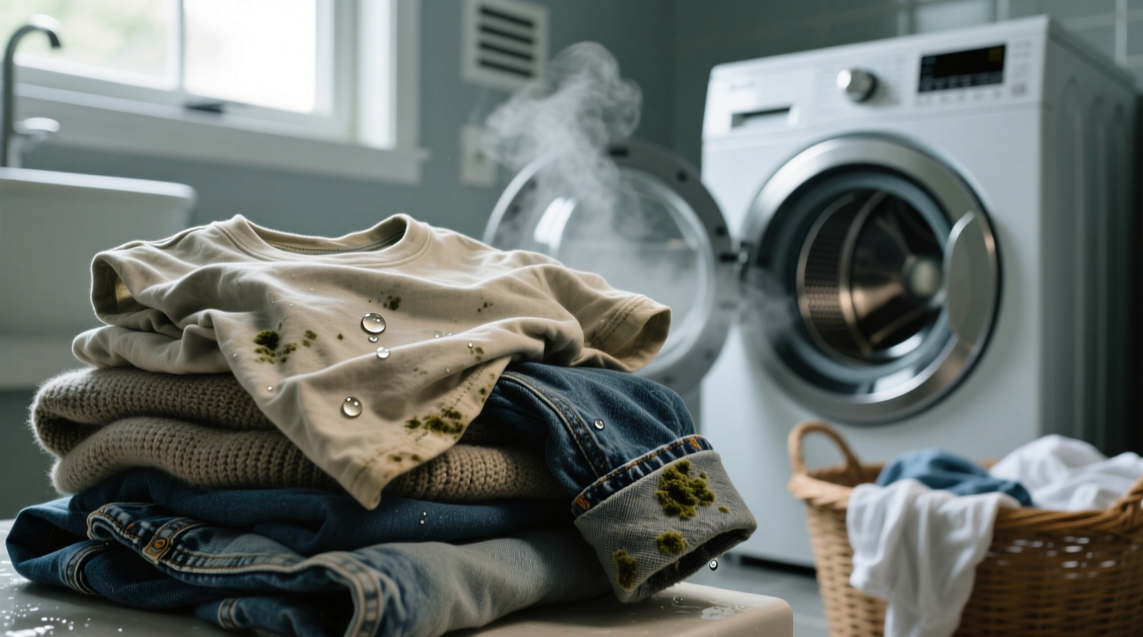 how to get the stink out of musty smelling clothes