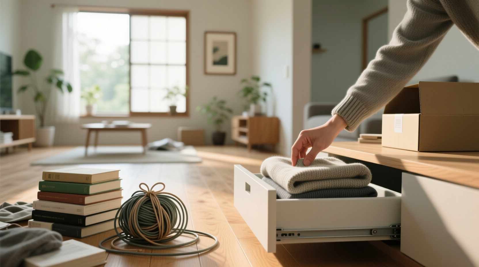 clutter creep organizing