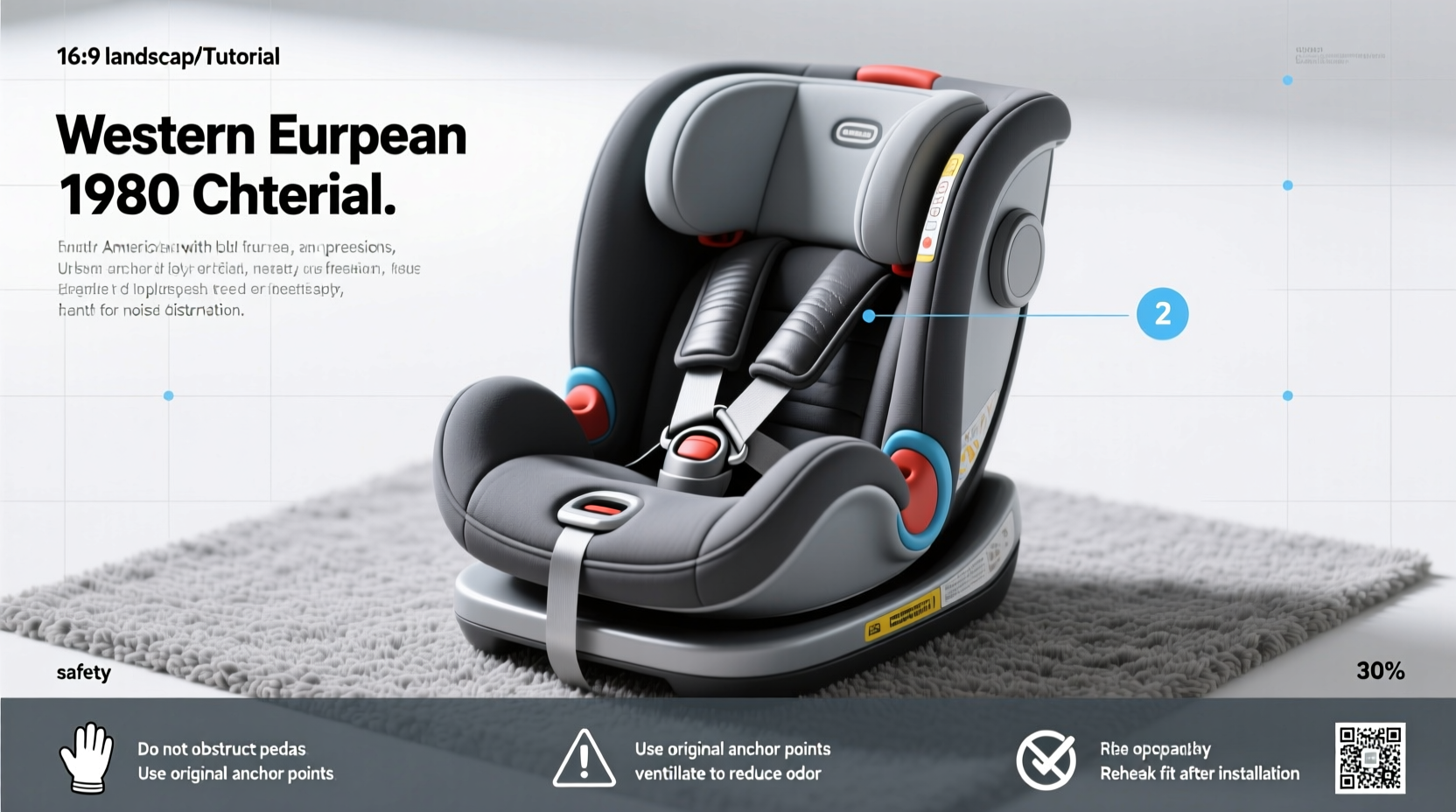 1980s child car seat