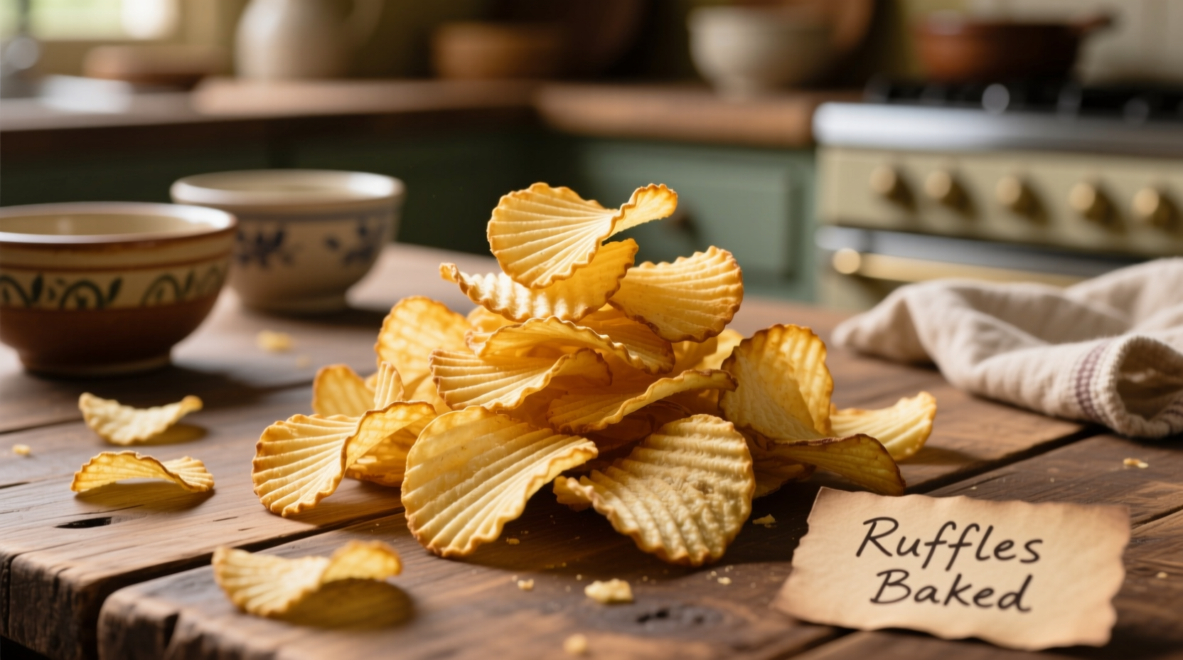 Ruffles Baked Potato Chips: Nutritional Facts & Comparison