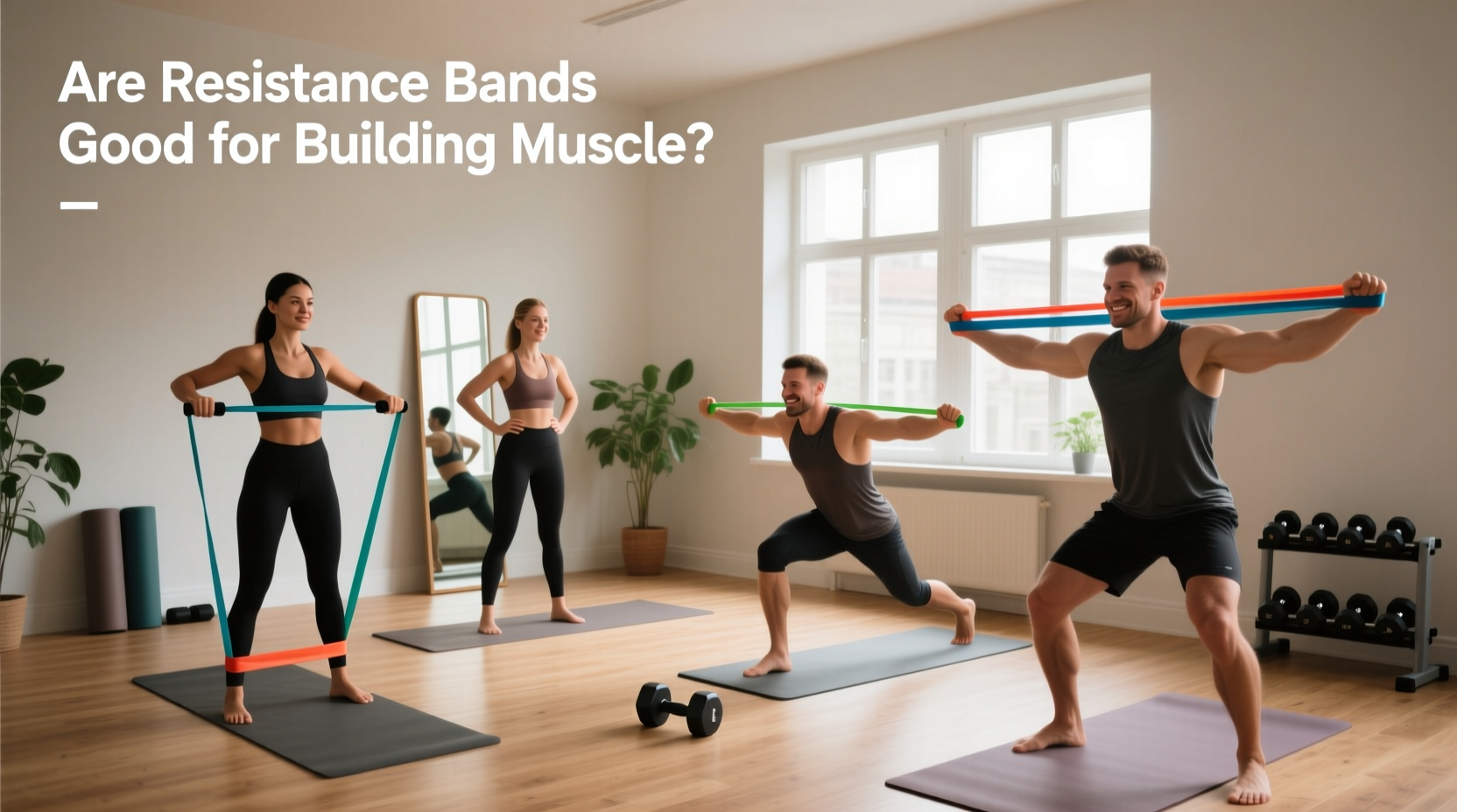 are resistance bands good for building muscle